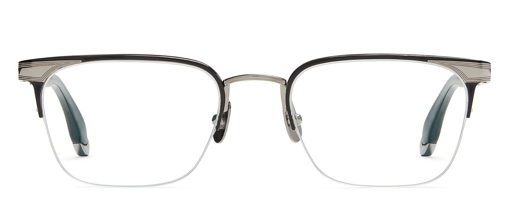 Ruthenium / Black / White Marble