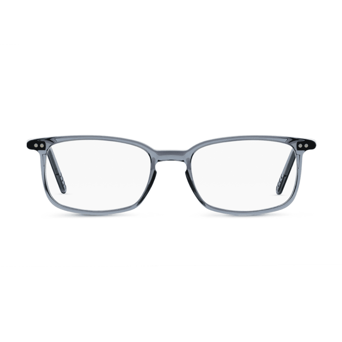 Lunor A5 232 Eyeglasses - 41 DARK GREY TRANSPARENT/, Small / Medium