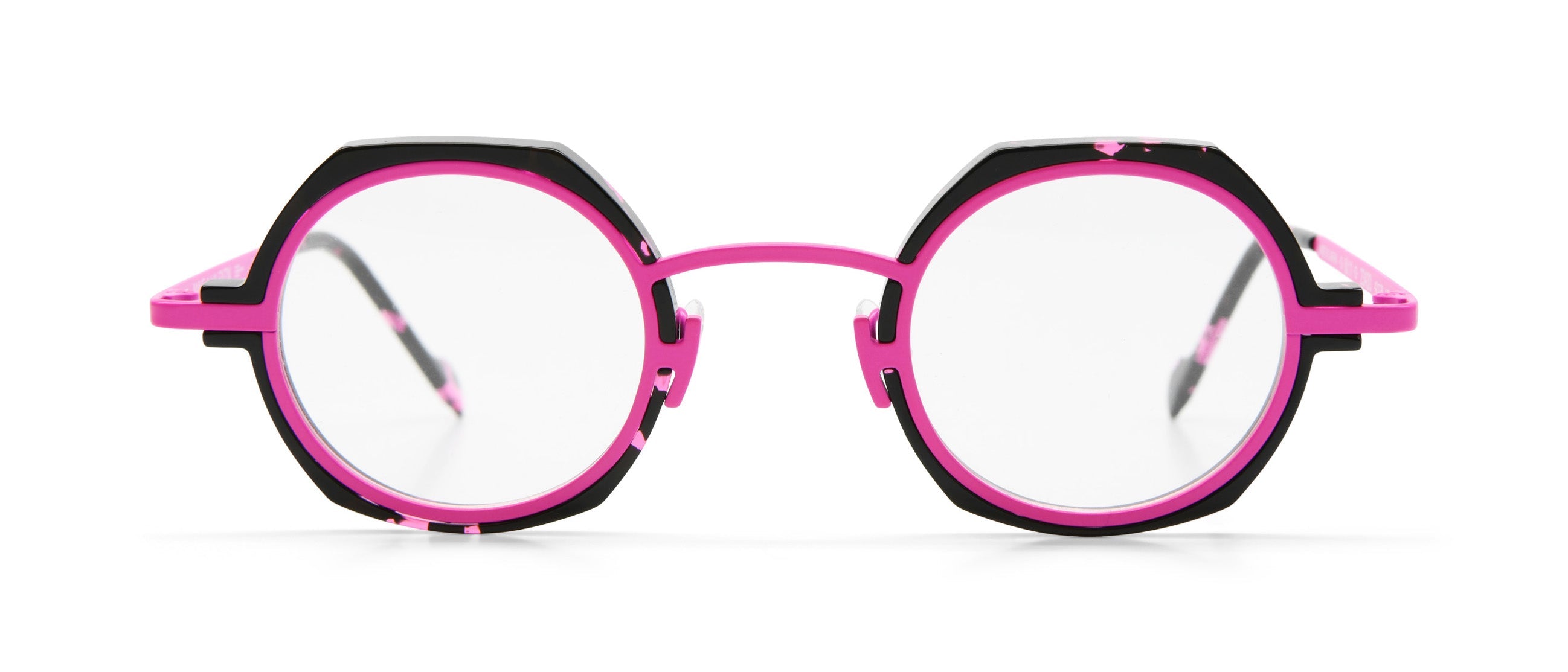 Neon Pink / Black Tortoise