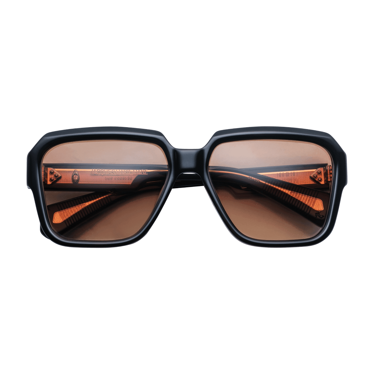 Jacques Marie Mage ALFRED Sunglasses - BELUGA, DARK BRONZE GRADIENT DARK/GOLD, Large