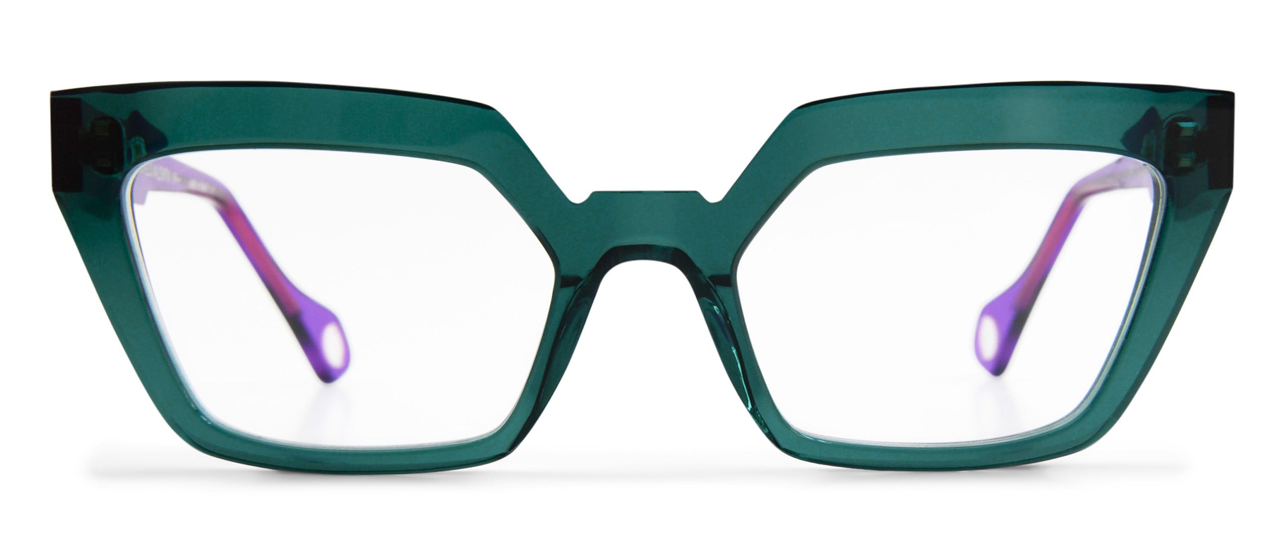 Translucent Green / Purple