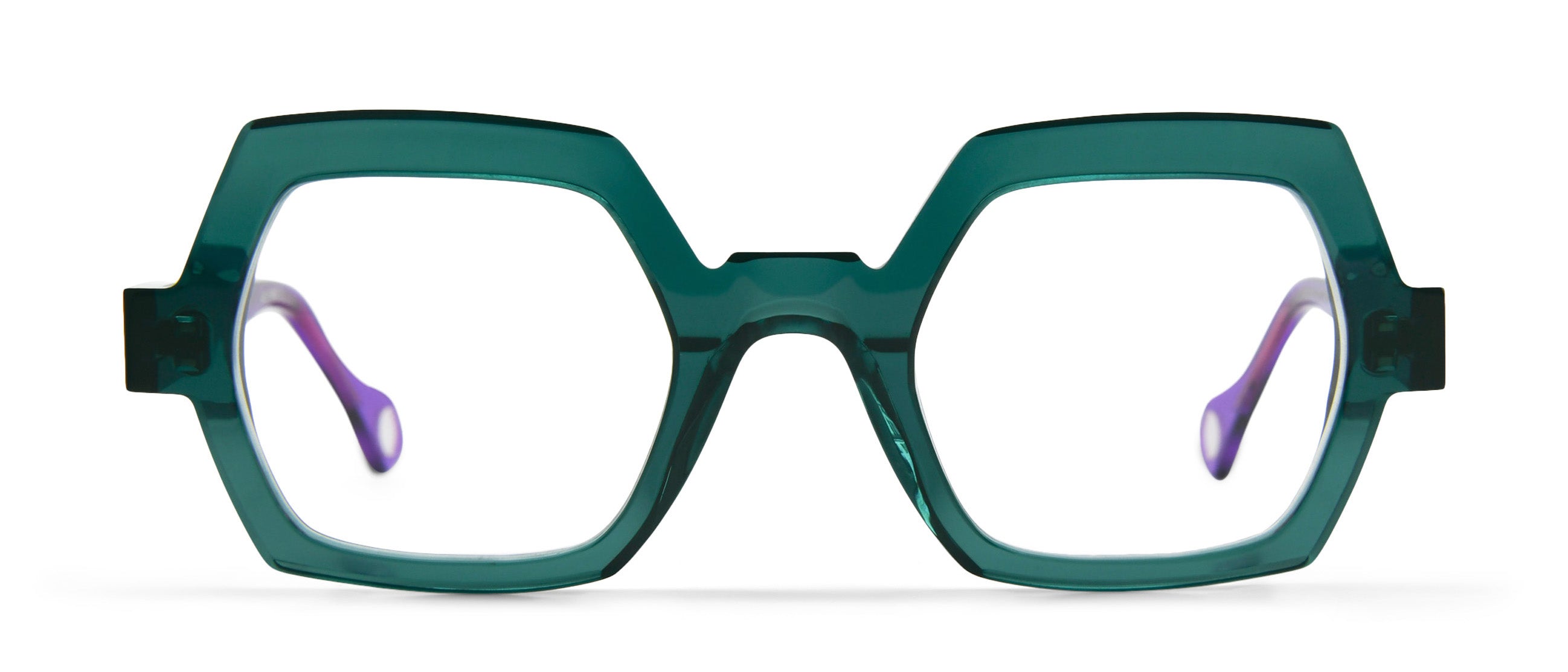 Translucent Green / Purple