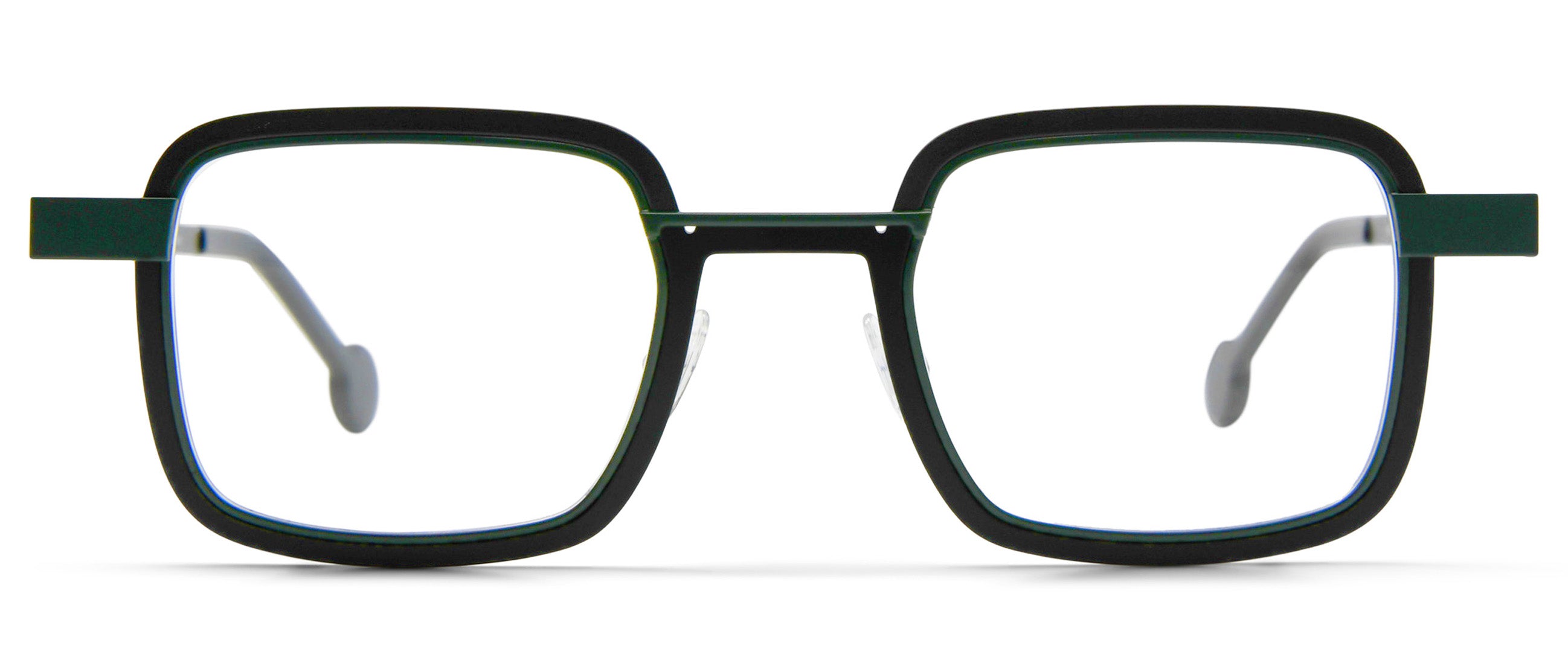 Black / Dark Green