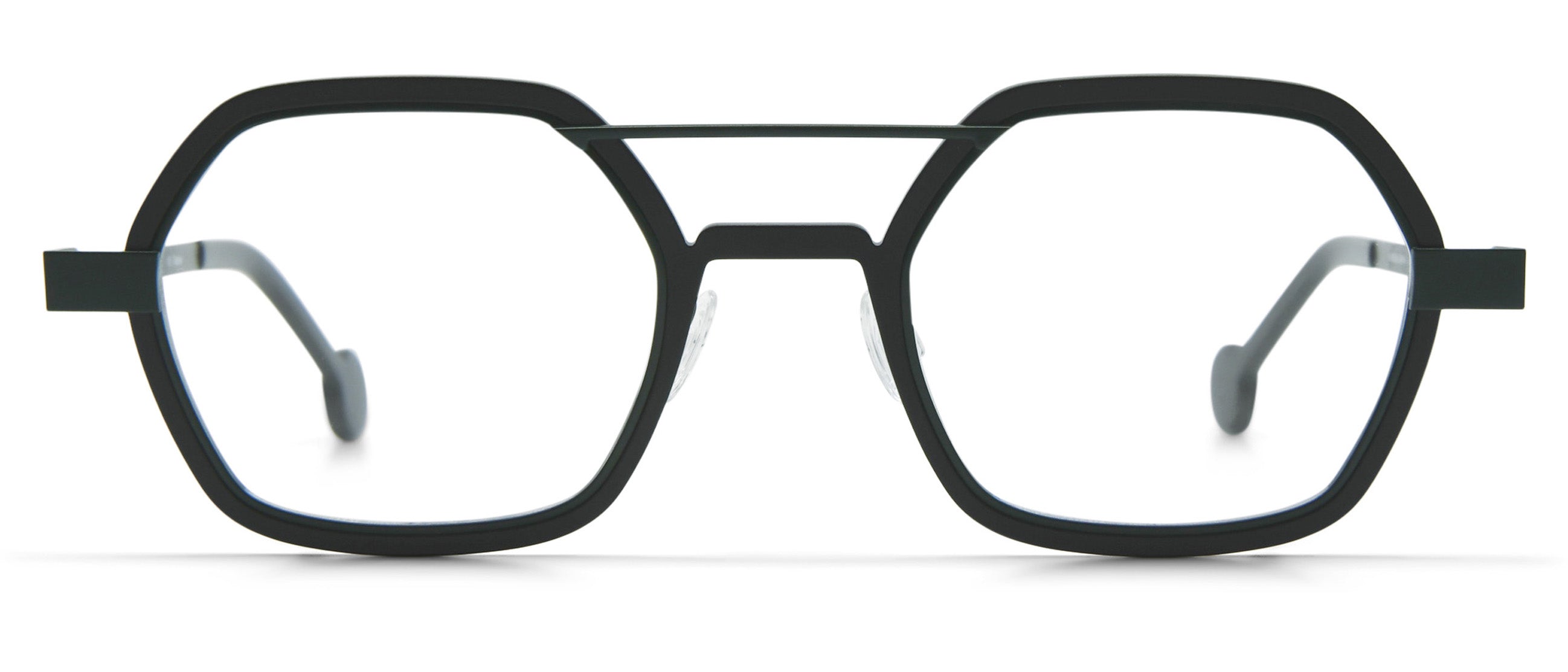 Black / Dark Green