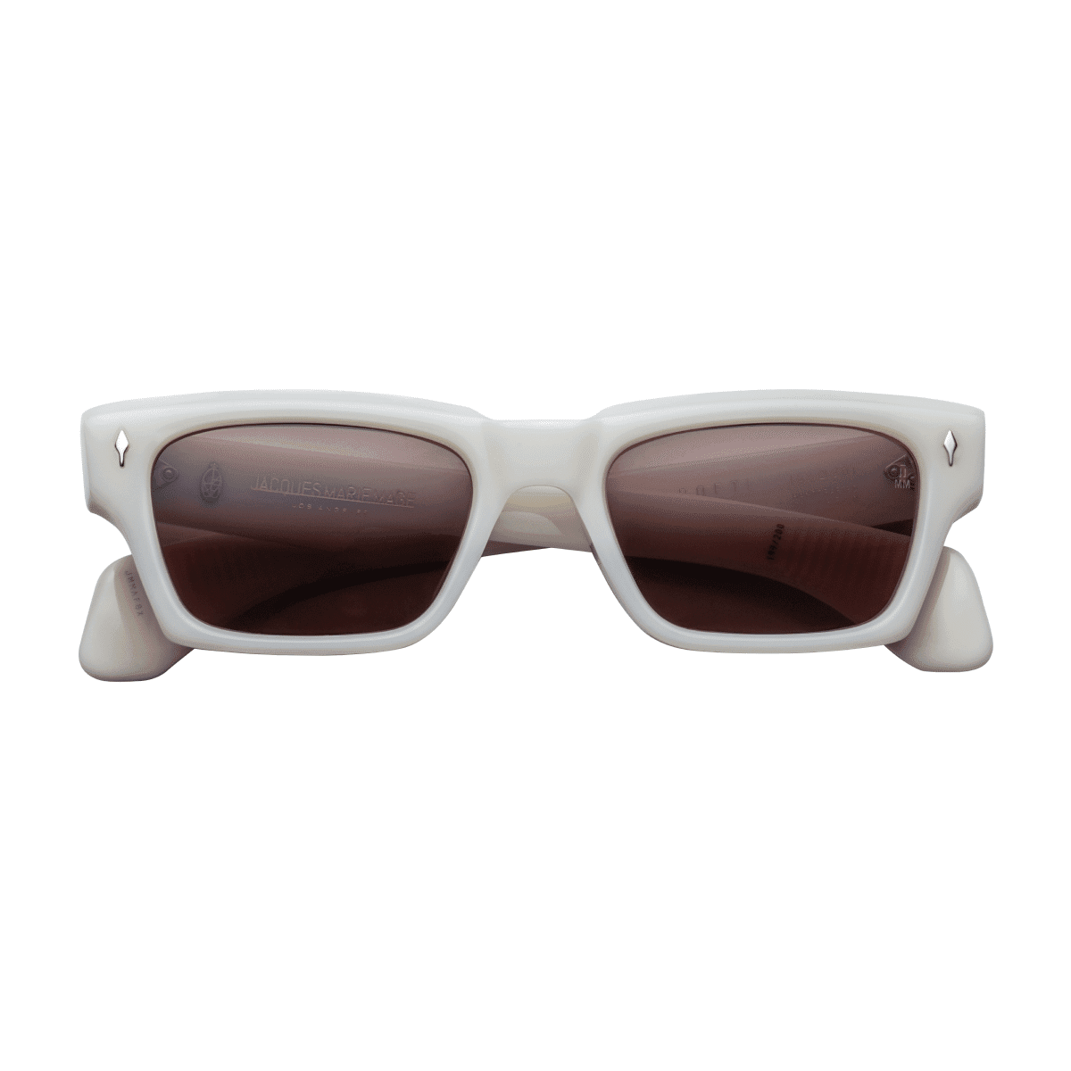 Jacques Marie Mage ASHCROFT Sunglasses - LOTUS, SWEET BROWN STERLING SILVER/, Medium