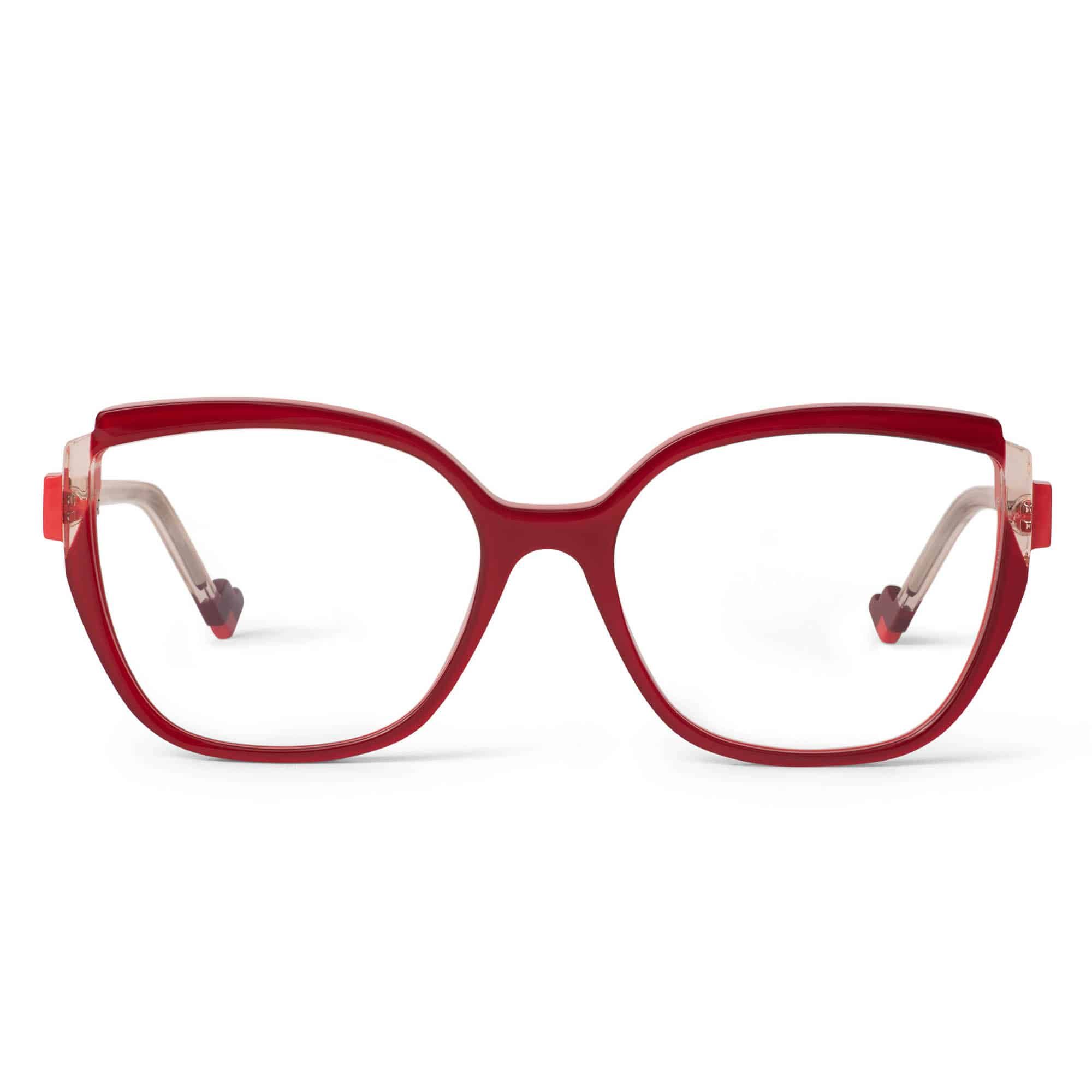 RED TRANSPARENT/ FLASH RED