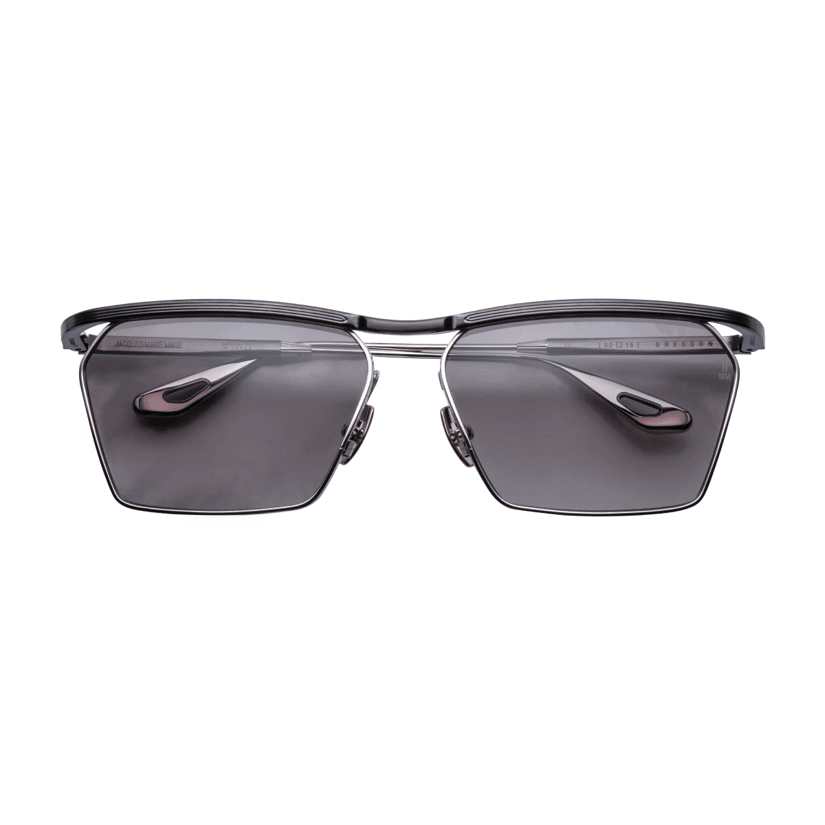 Jacques Marie Mage BRESSON Sunglasses - IRON, FROST GRADIENT CR39, SILVER/, Large
