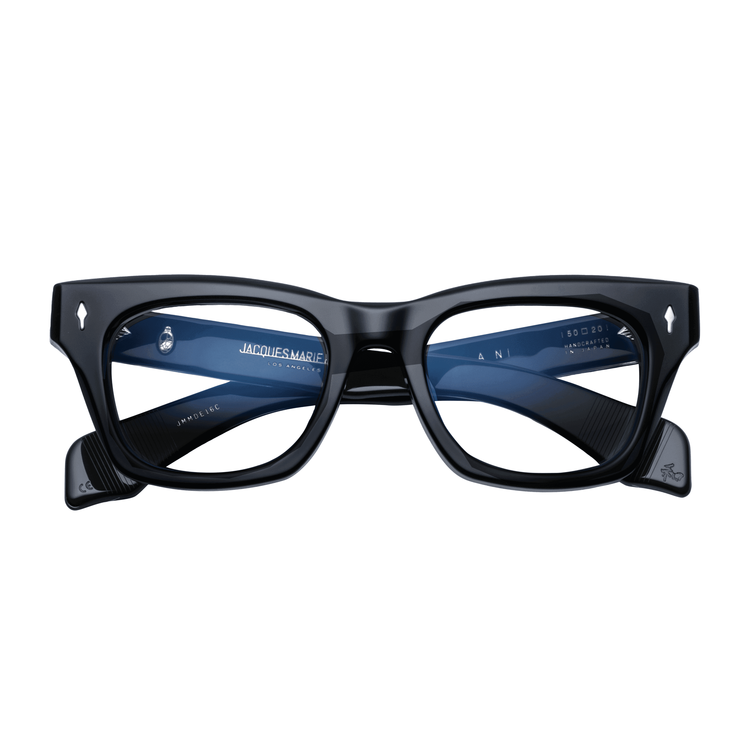 Jacques Marie Mage DEALAN Eyeglasses - COBRA STERLING SILVER/, Small / Medium
