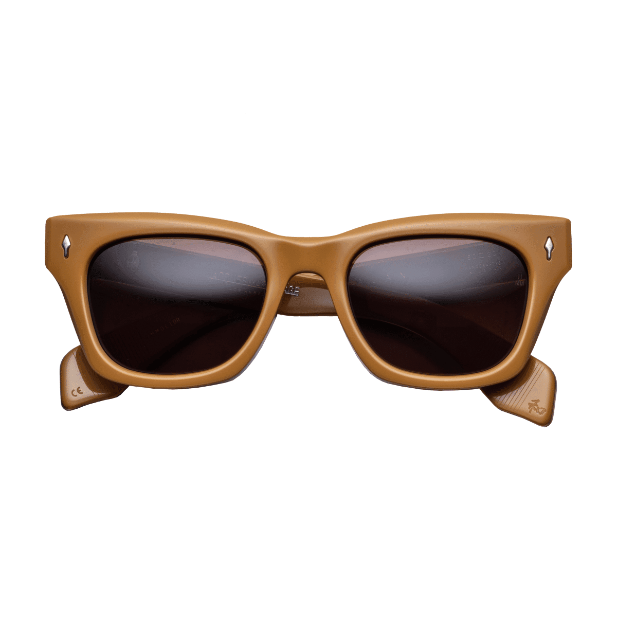 Jacques Marie Mage DEALAN Sunglasses - SUNTAN, SIENNA STERLING SILVER/, Small / Medium