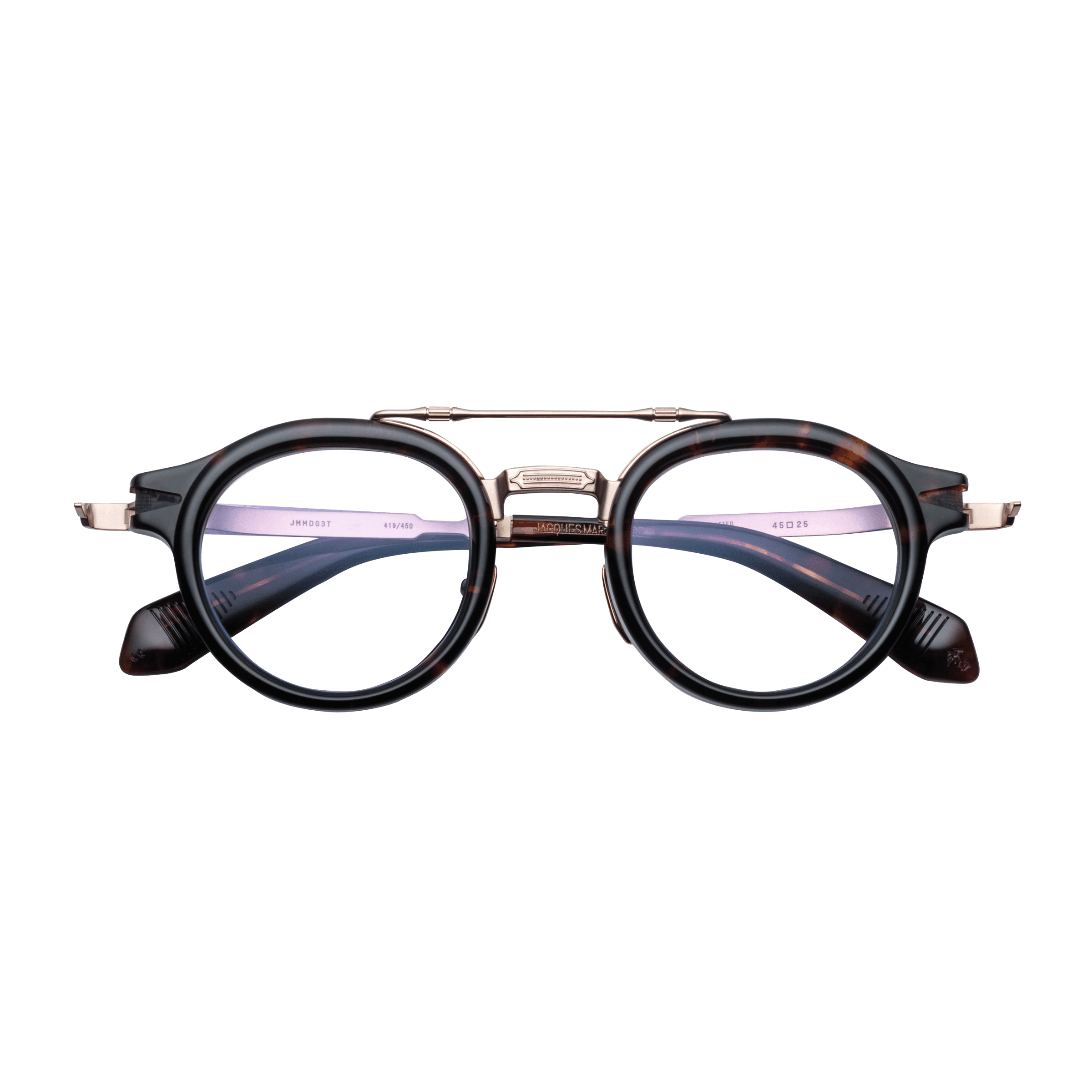 Jacques Marie Mage DELAGE Sunglasses - DARK HAVANA, LAVENDER CR39, LIGHT G/, Small