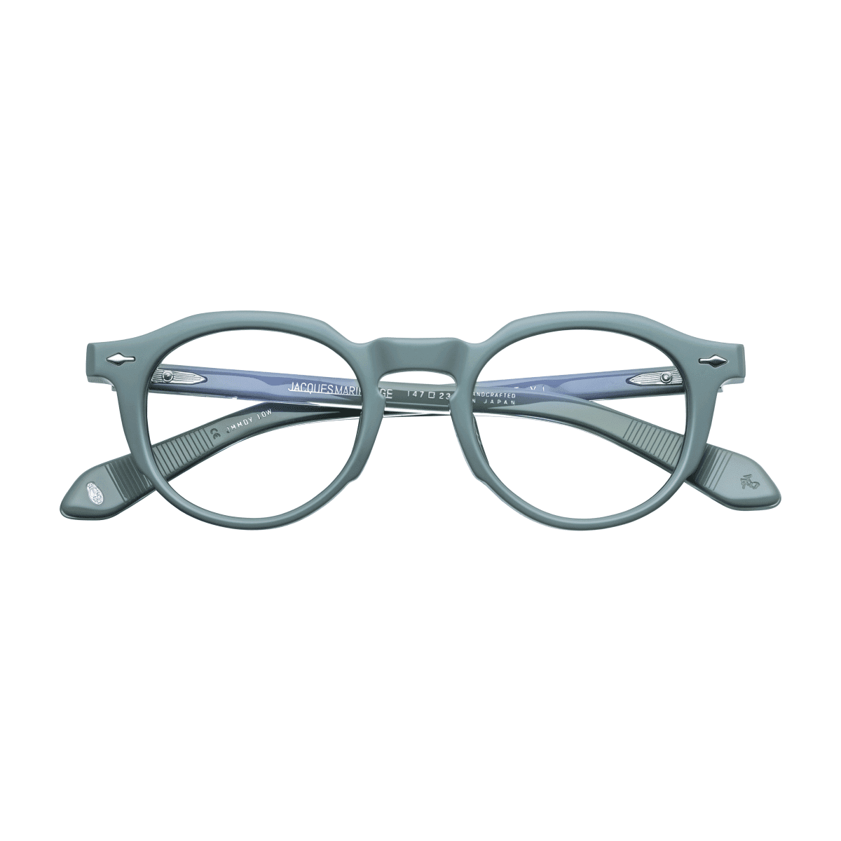 Jacques Marie Mage DEMONCEY Eyeglasses - BREATHE, SUPERLIGHT GREEN STERLING/SILVER