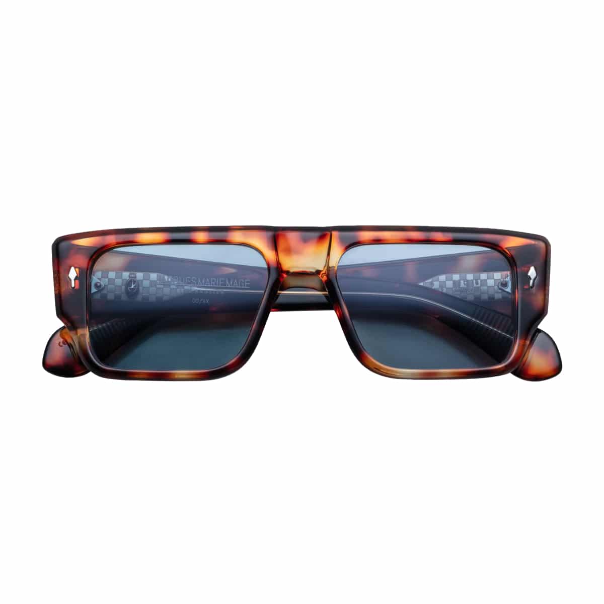 Jacques Marie Mage DEVOTO Sunglasses - LEOPARD OCEAN SILVER/, Medium