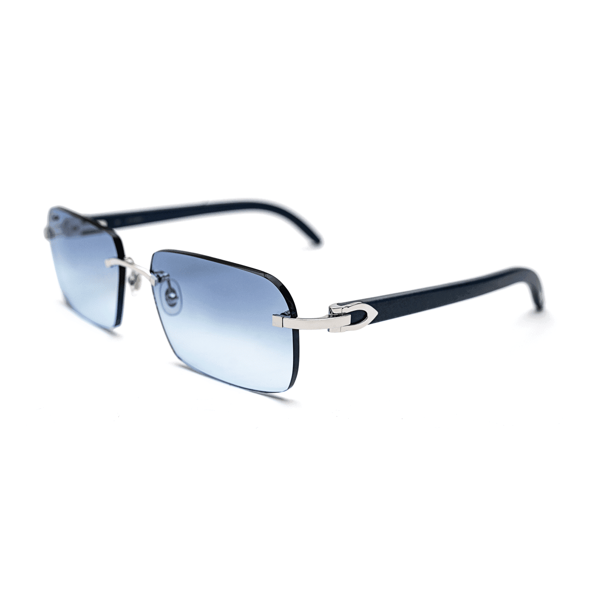 Cartier CT0052O Wood Cobalt Sunglassesframe