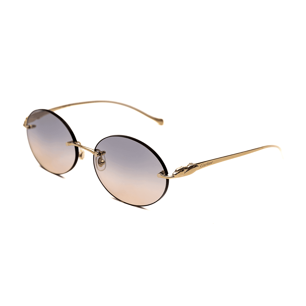 Cartier CT0058O Oval Miami Sunglassesframe