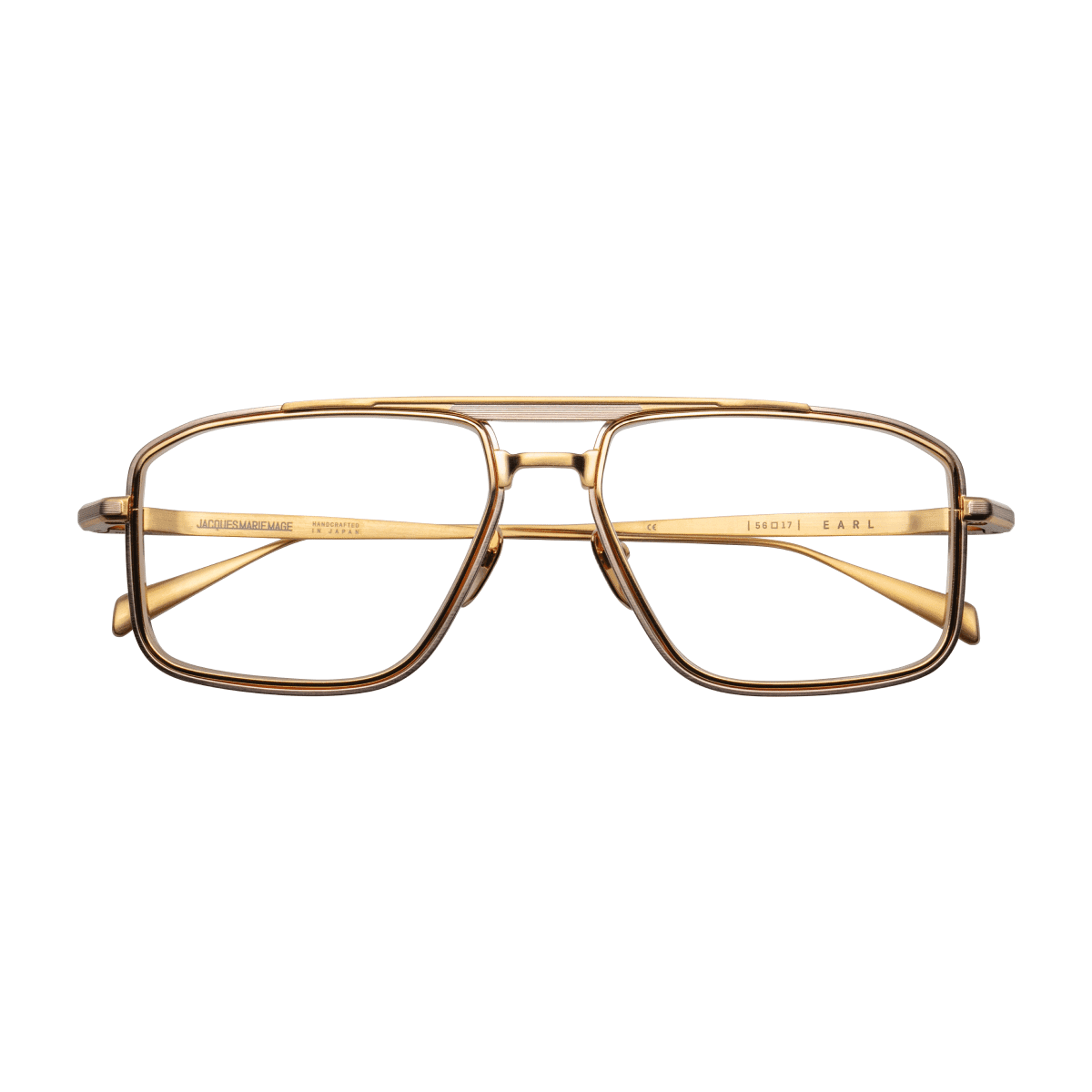 Jacques Marie Mage EARL Eyeglasses - GOLD, SEPIA CR39, GOLD BRUSHED/, Medium / Large