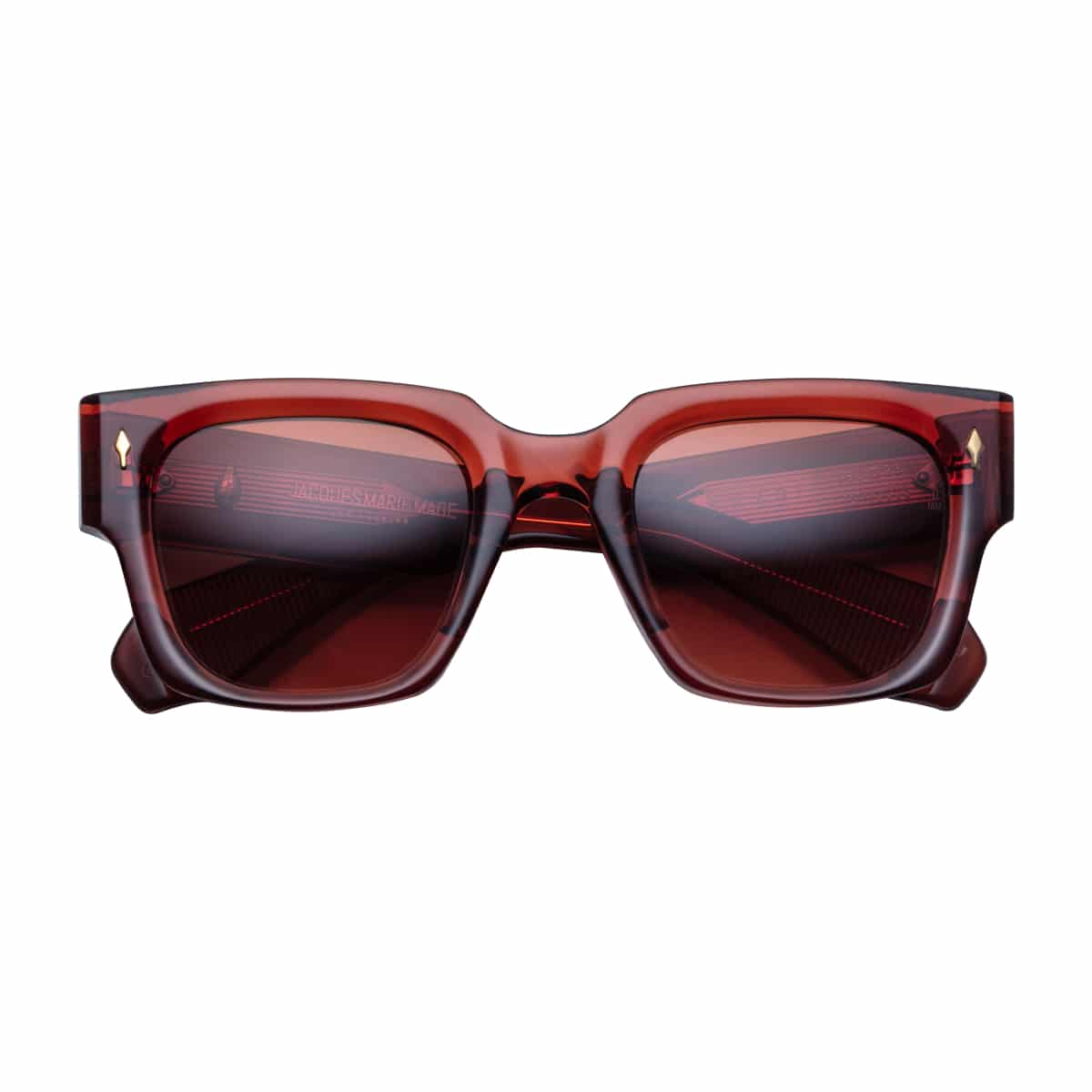 Jacques Marie Mage ENZO Sunglasses - UMBER, ORANGE TRIPLE GRADIENT CR39,/, Medium