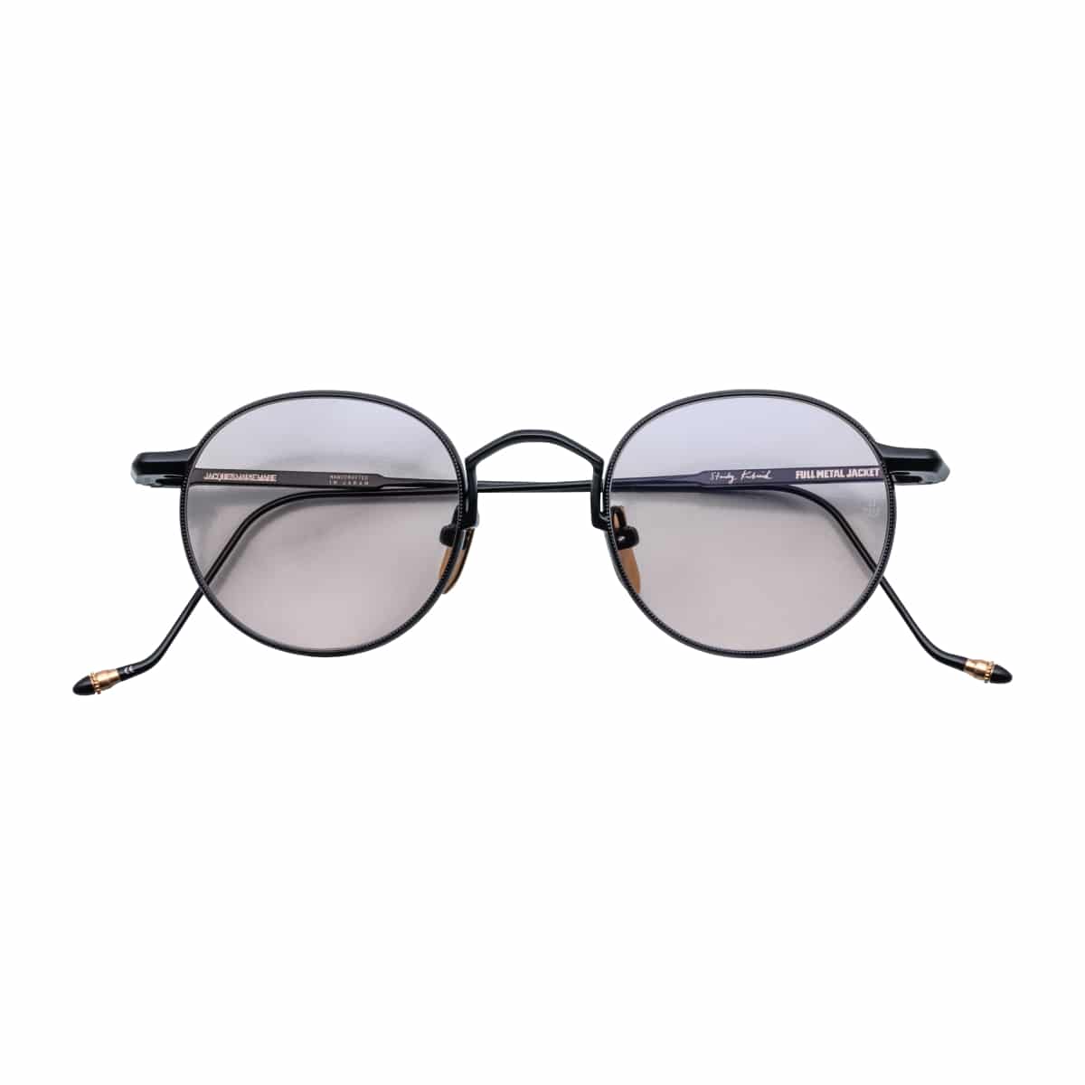 Jacques Marie Mage FULL METAL JACKET Sunglasses - BLACK, LIGHT PINK, BLACK/, Small
