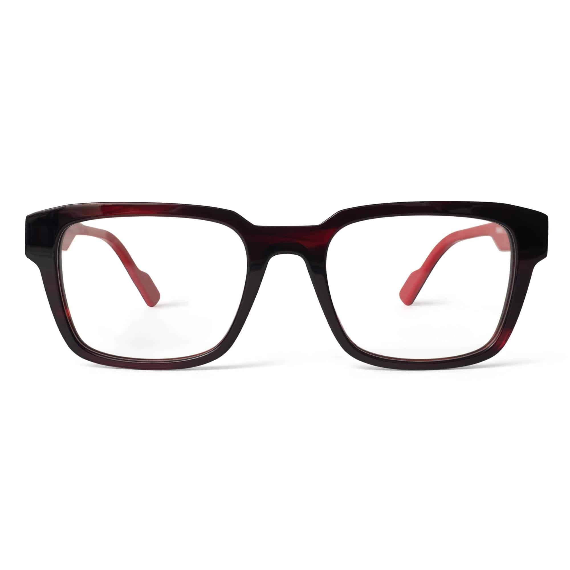 RED TRANSPARENT TORTOISE