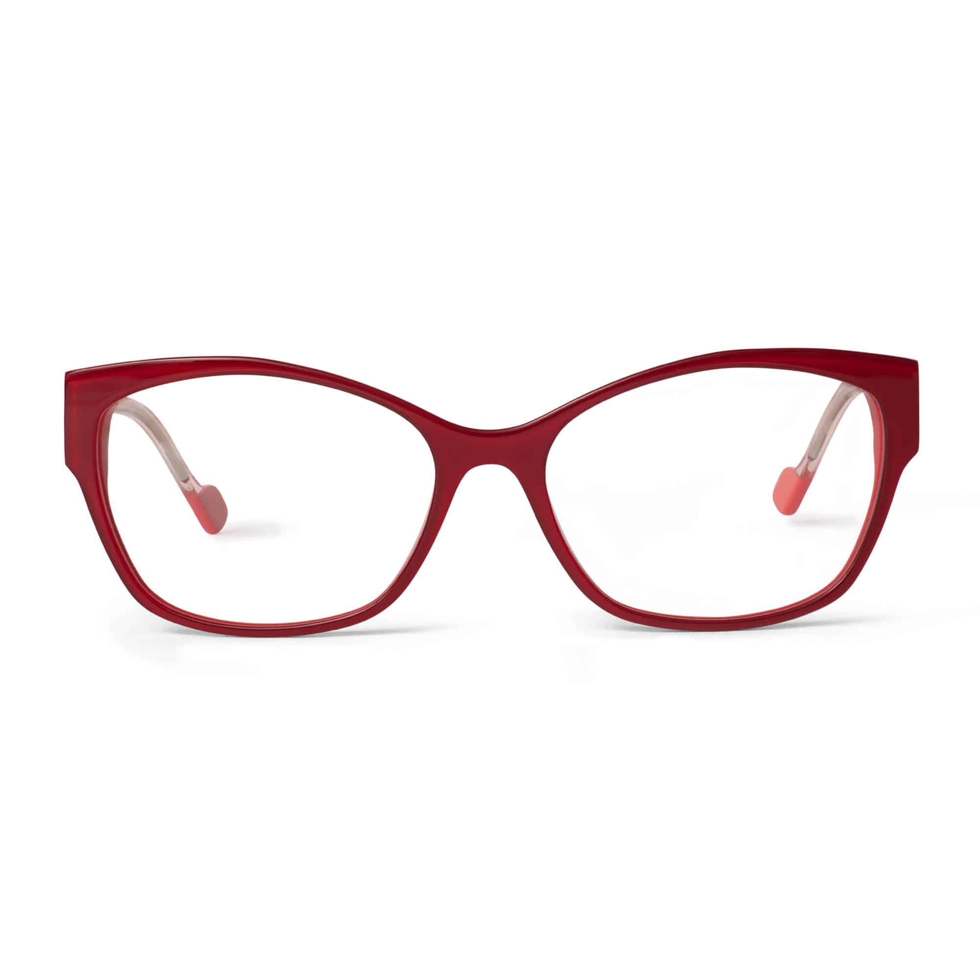 RED TRANSPARENT/ FLASH RED