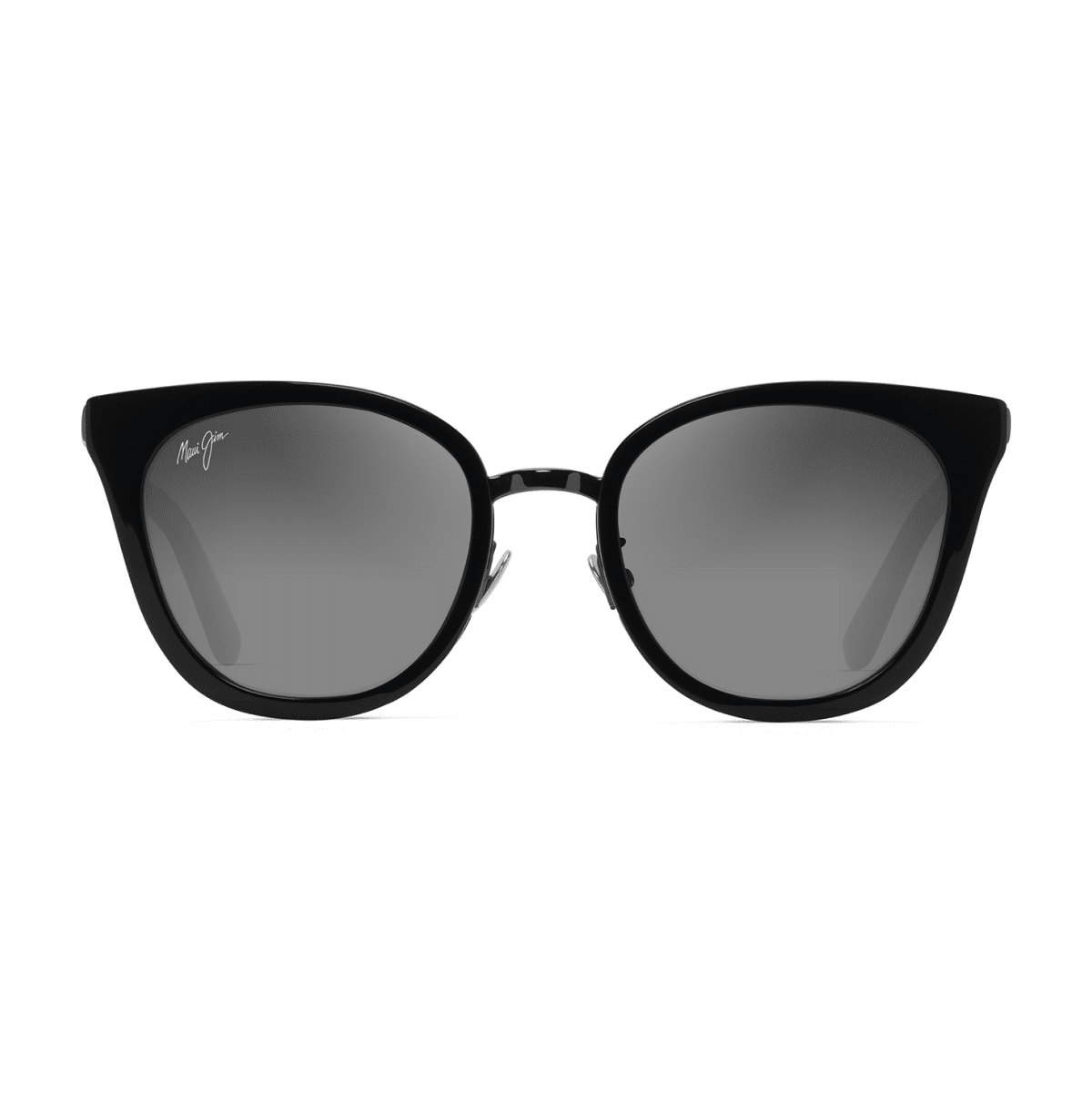 Maui Jim 870 WOOD ROSE Sunglasses - 02 BLACK GLOSS GUNMETAL/, Medium