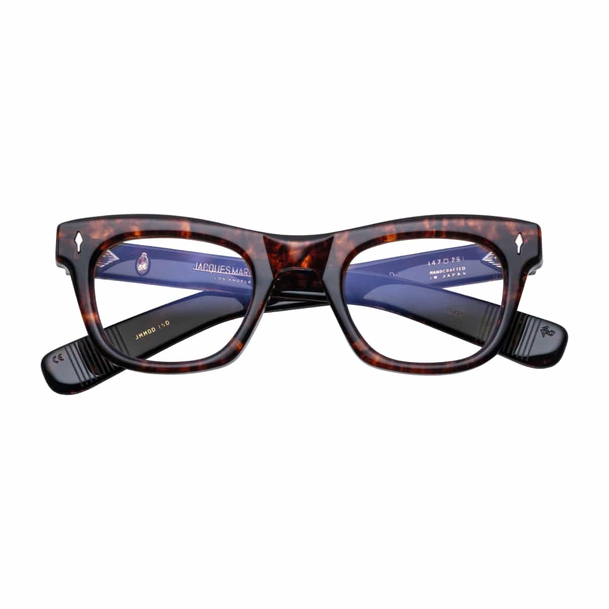 Jacques Marie Mage GODARD Eyeglasses - SAMOA, SUPERLIGHT BLUE DARK GOLD/, Small