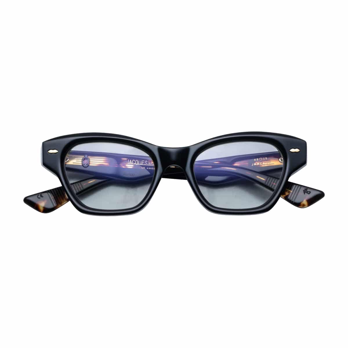 Jacques Marie Mage GRACE 2 Eyeglasses - NOIR DARK GOLD/, Small
