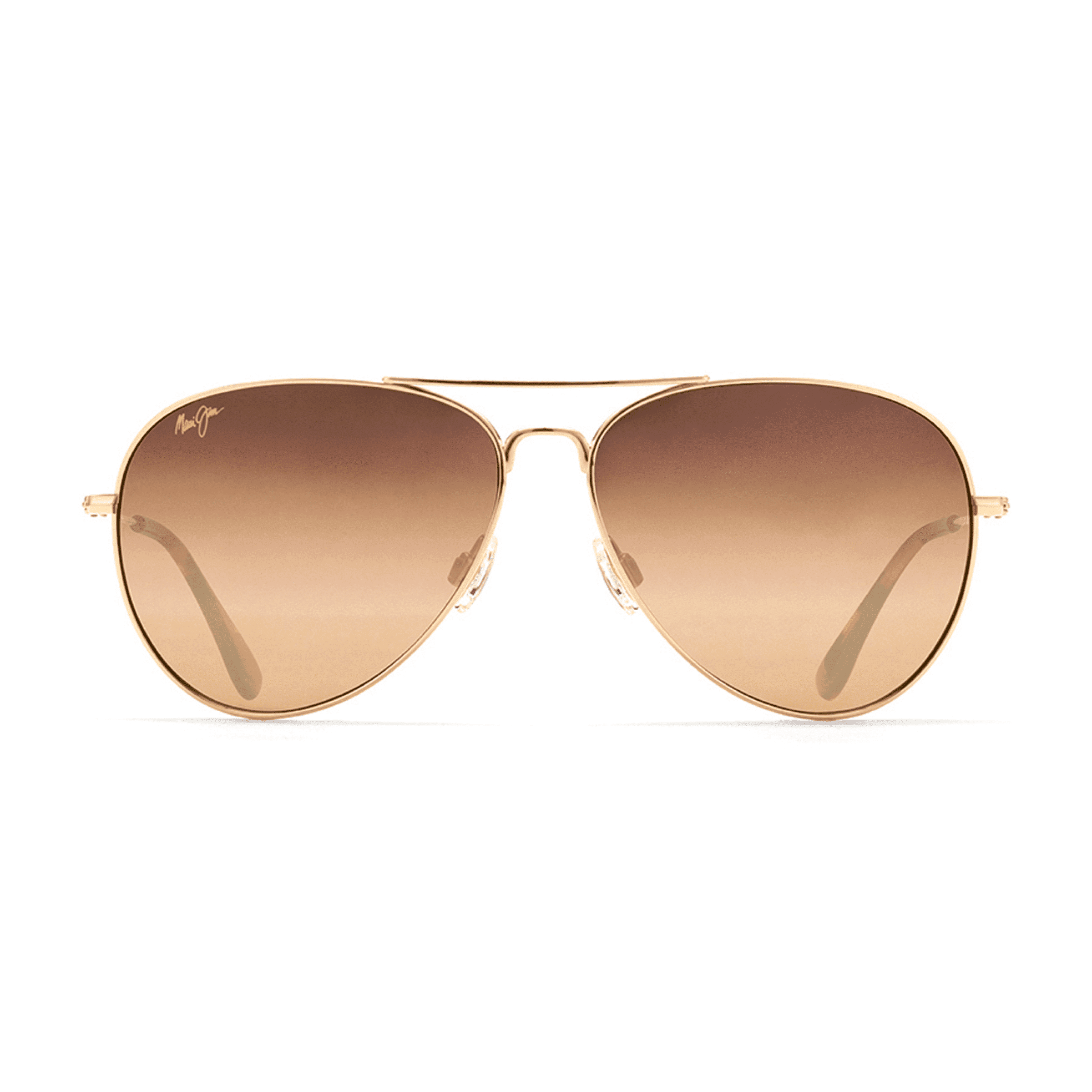 Maui Jim 264 MAVERICKS Sunglasses - 16 GOLD/BRONZE 61/14/137, Large