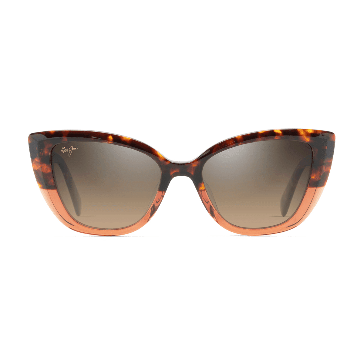 Maui Jim 892 BLOSSOM Sunglasses - 10 HCL HAVANA W/PEACH, Medium