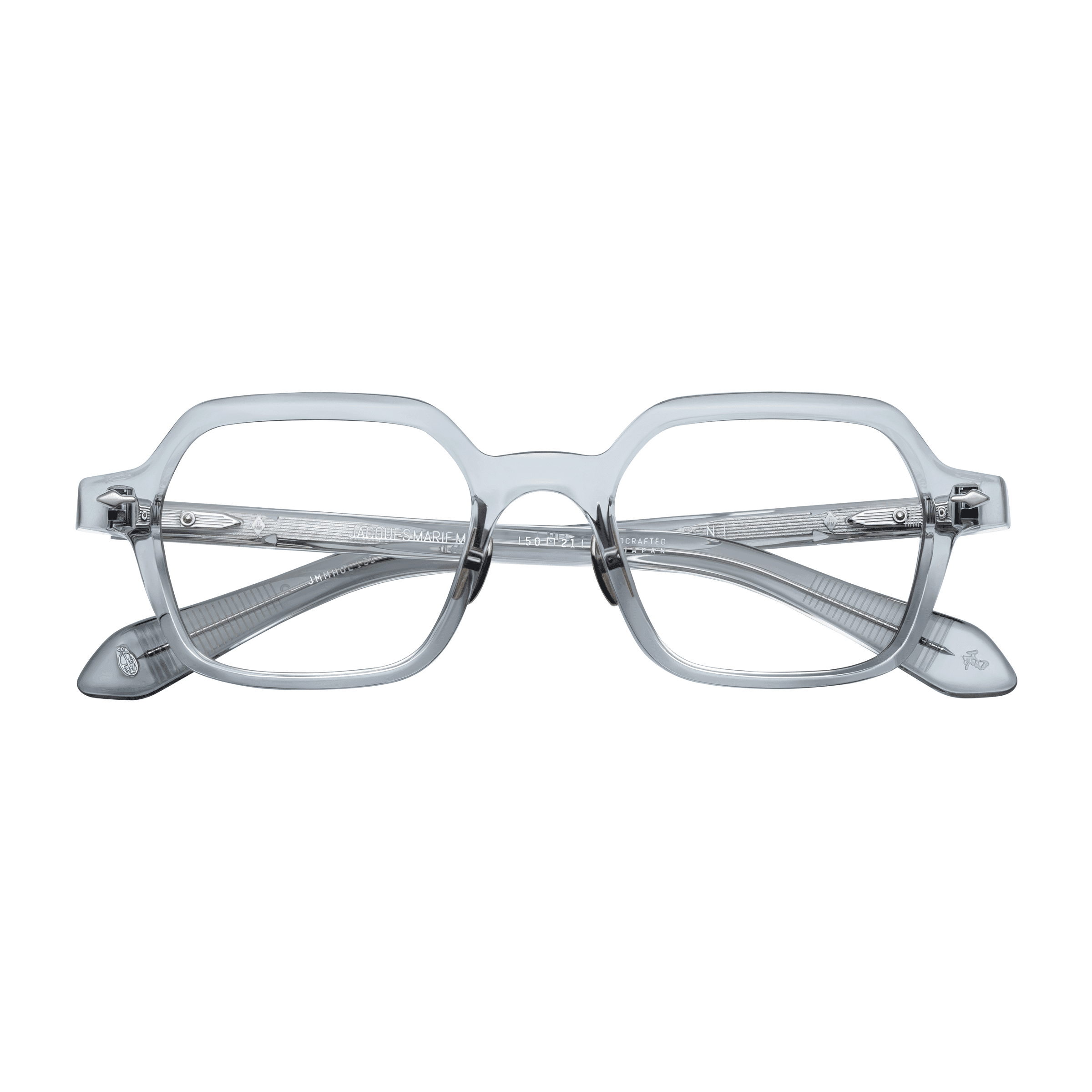 Jacques Marie Mage HOLDEN Eyeglasses - SULFUR, SUPERLIGHT GREY STERLING SI/, Small / Medium