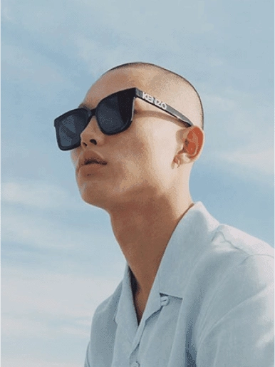 The new styles blend a Parisian confidence with California cool that Kenzo has come to represent. This diverse first release plays with distinctive shapes and futuristic influences. The result reflects Kenzo’s vibrant personality—both unexpected and eclectic.