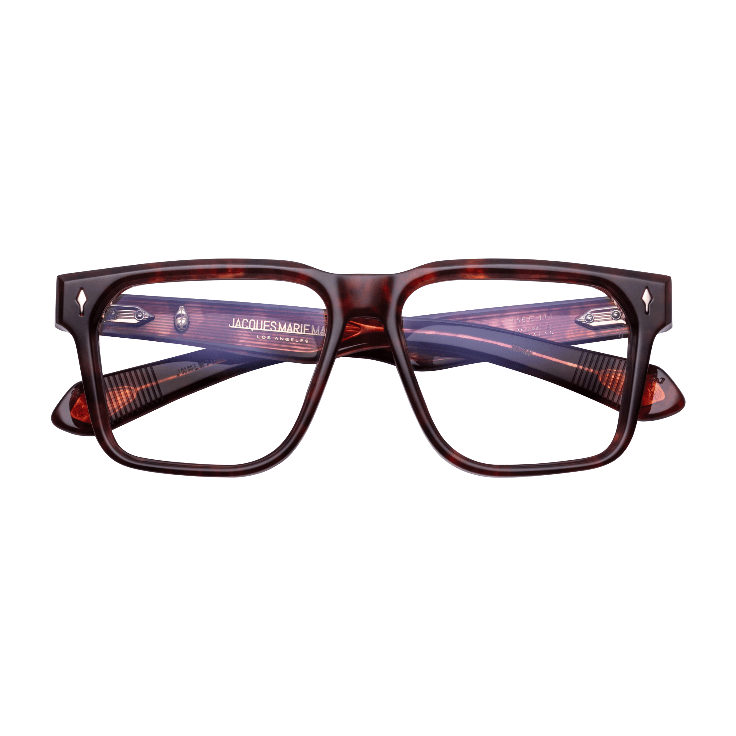 Jacques Marie Mage LUCKNOW Eyeglasses - BRECCIA, SUPERLIGHT BROWN CR39, LIG/, Large