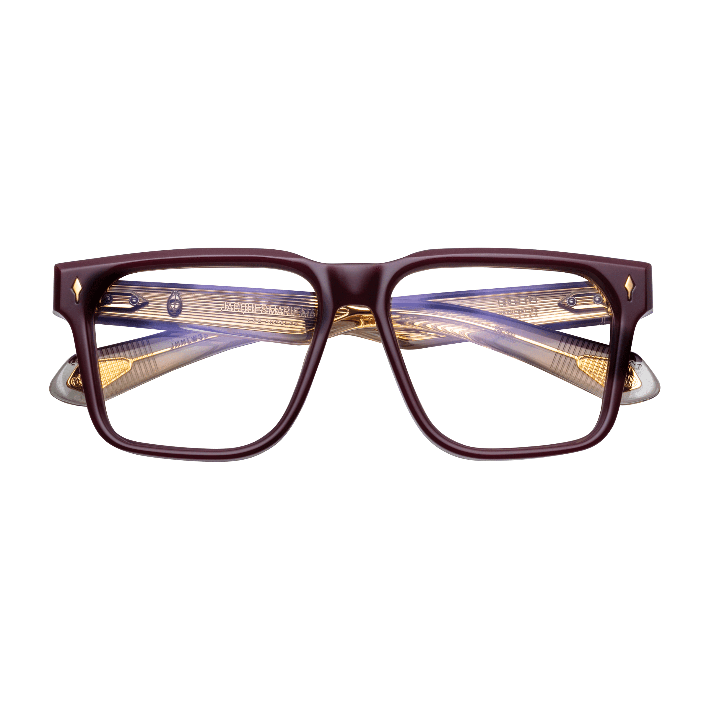 Jacques Marie Mage LUCKNOW Eyeglasses - RESERVE, SUPERLIGHT PINK CR39, DARK/, Large