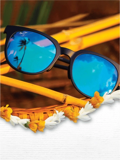 Maui Jim got its start in 1980 as a small company selling sunglasses on Ka’anapali beach in Lahaina, Maui. Seeing a need in the market for technology that could combat intense glare and harmful UV while bringing the brilliant colors of the island to life we engineered the revolutionary PolarizedPlus2® lens.