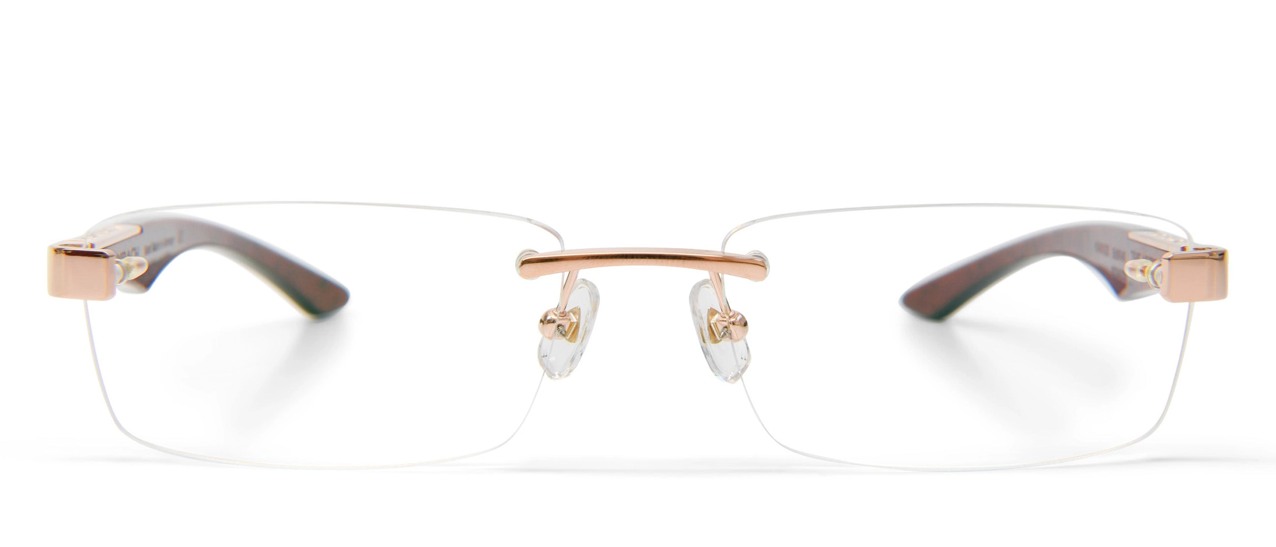 Rose Gold / Indigo Wood