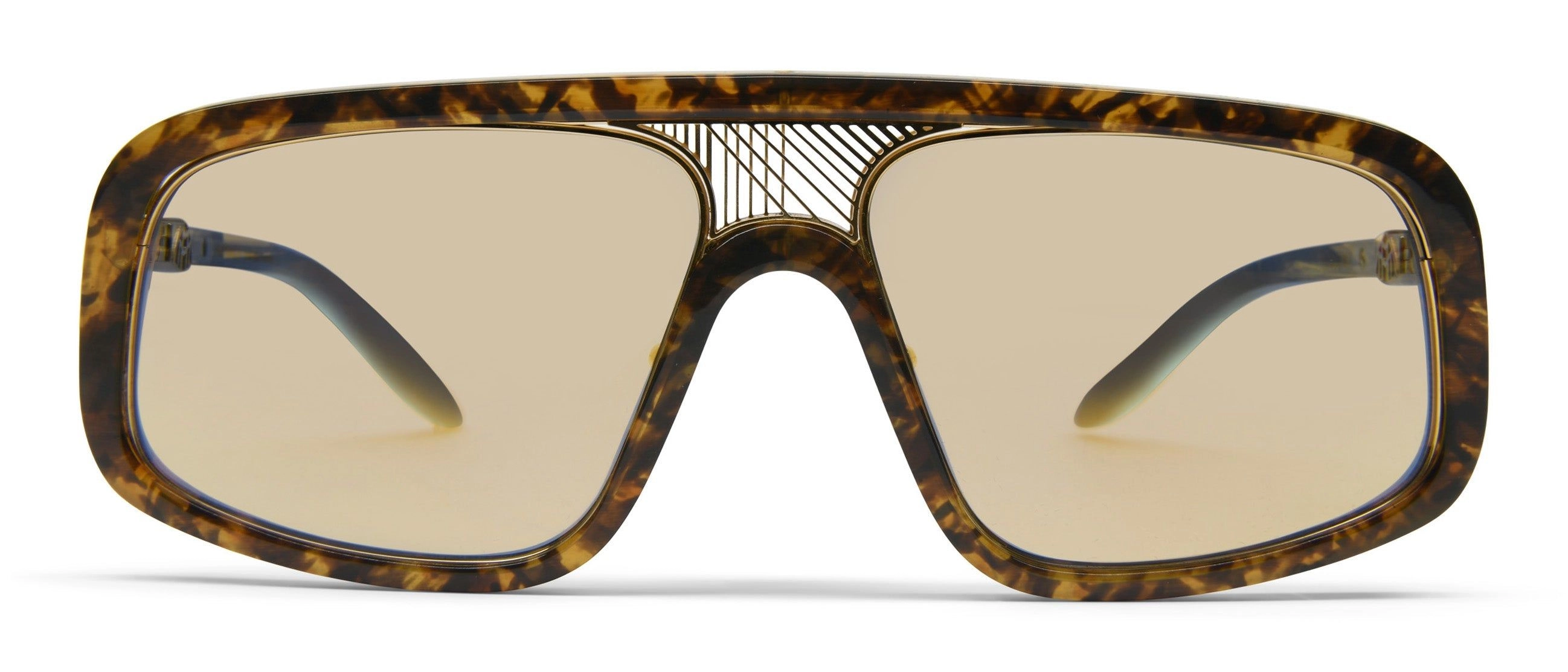 Mellow Gold / Amber Horn - Gold Mirror