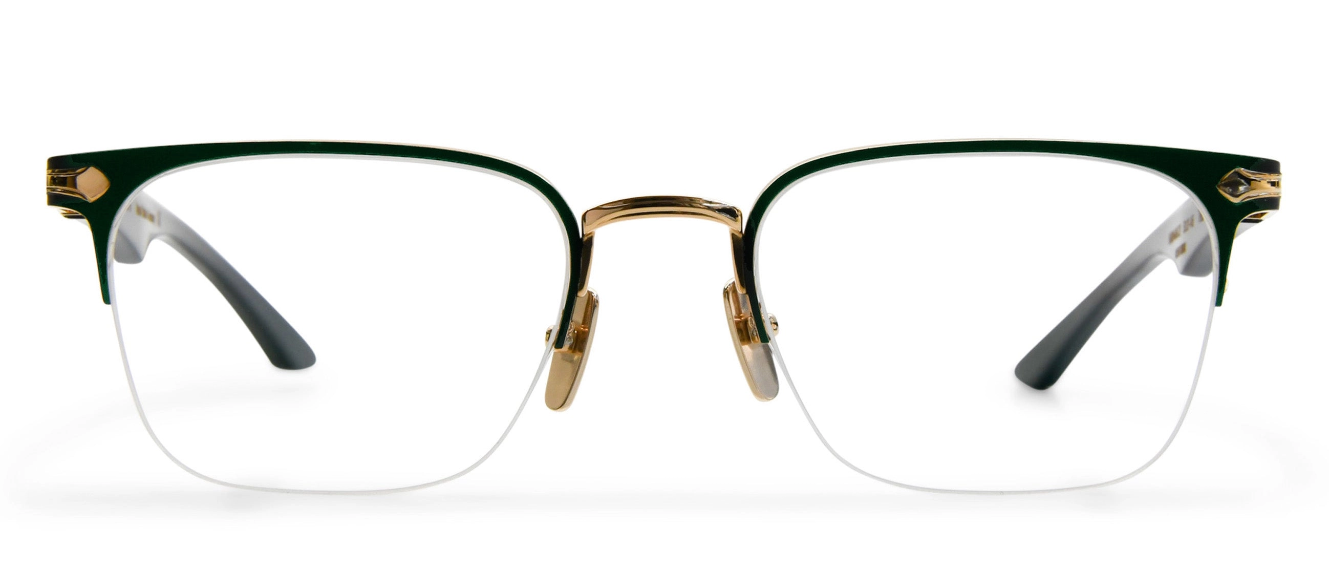 Mellow Gold / Black Matte / Emerald Green Horn