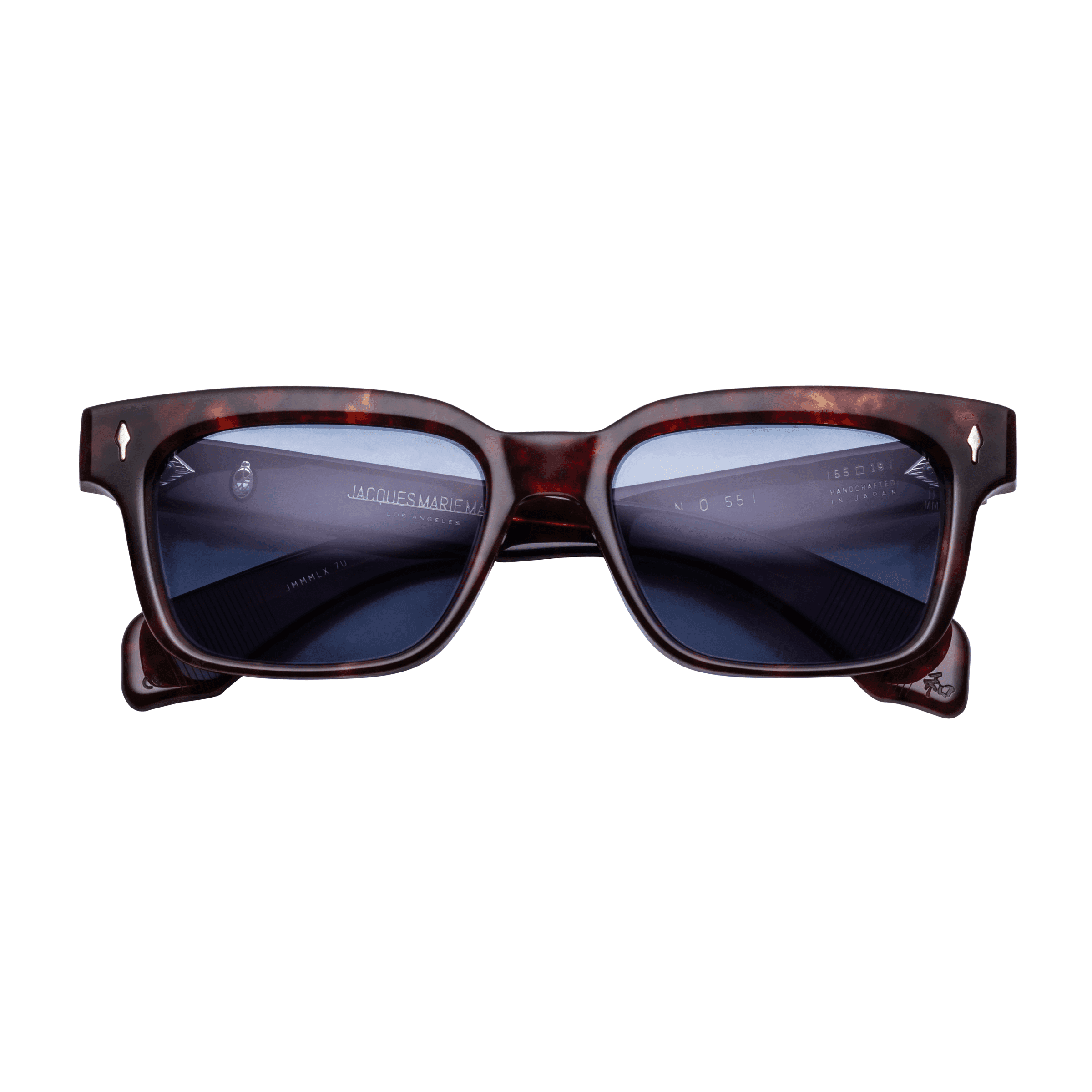 Jacques Marie Mage MOLINO 55 Sunglasses - BRECCIA, PRUSSIAN BLUE CR39, LIGHT/ 55//, Medium