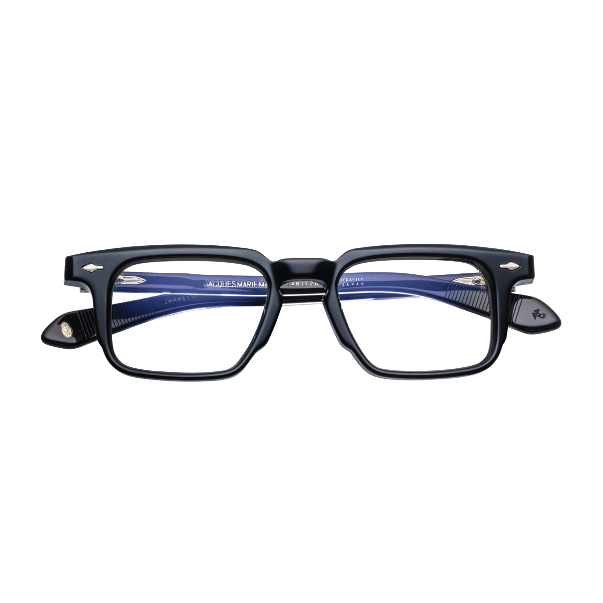 Jacques Marie Mage MOSCOVA Eyeglasses - STALLION, SUPERLIGHT BRONZE DARK/GOLD, Small / Medium