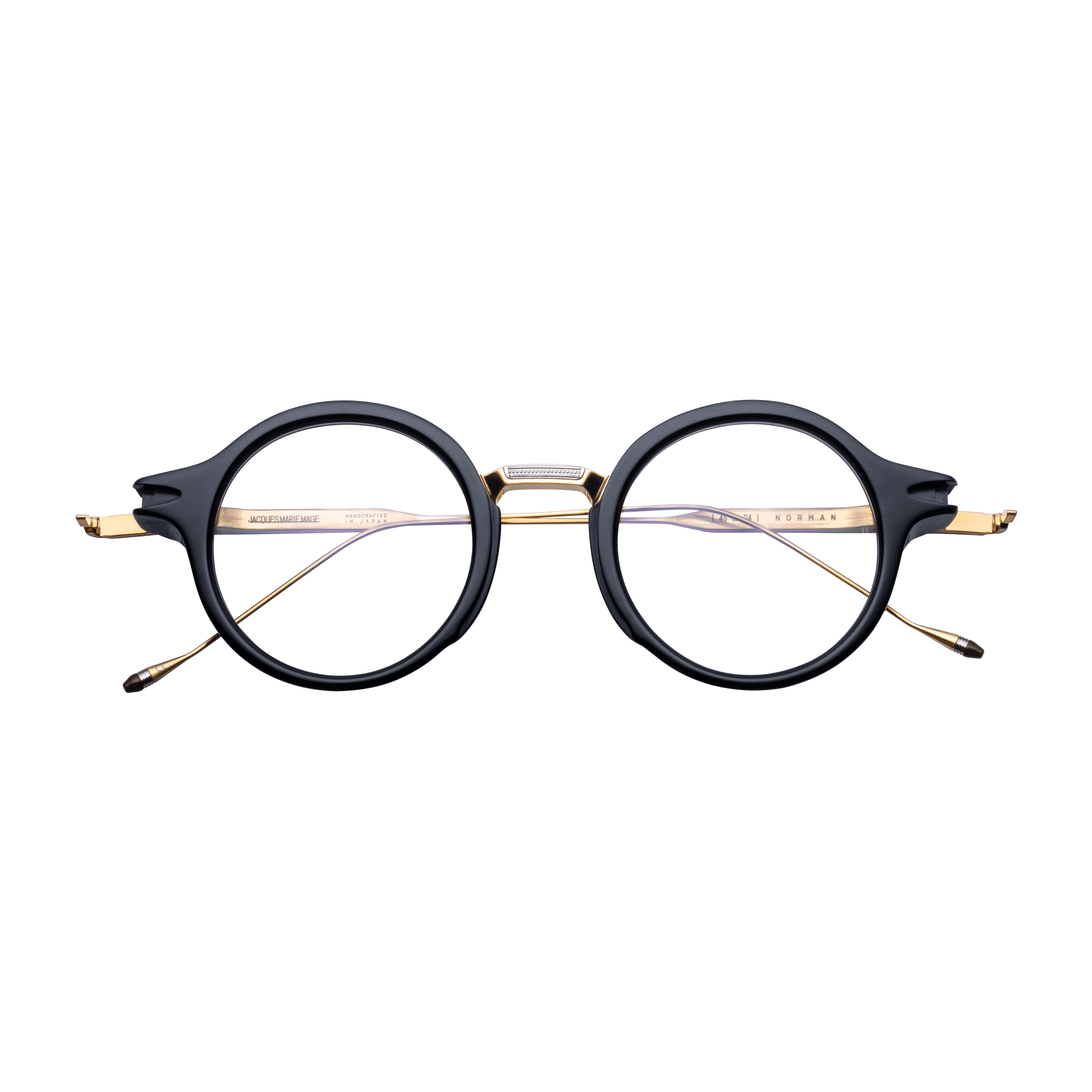 Jacques Marie Mage NORMAN Eyeglasses - ROYAL, SUPERLIGHT BLUE CR39, GOLD/, Small