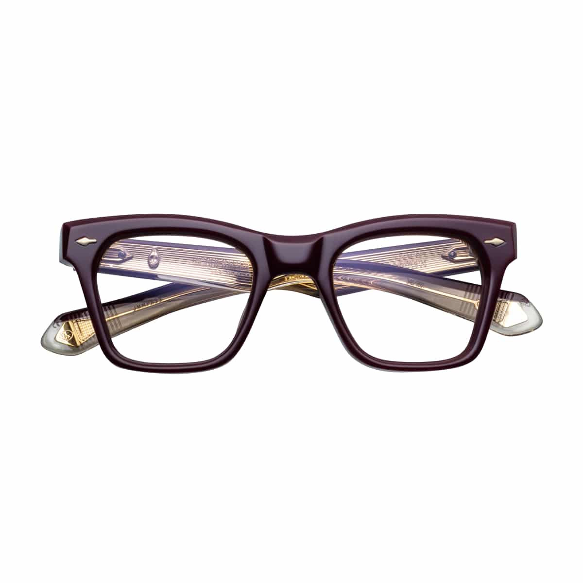 Jacques Marie Mage PICABIA Eyeglasses - RESERVE, SUPERLIGHT PINK DARK GOLD/, Small / Medium