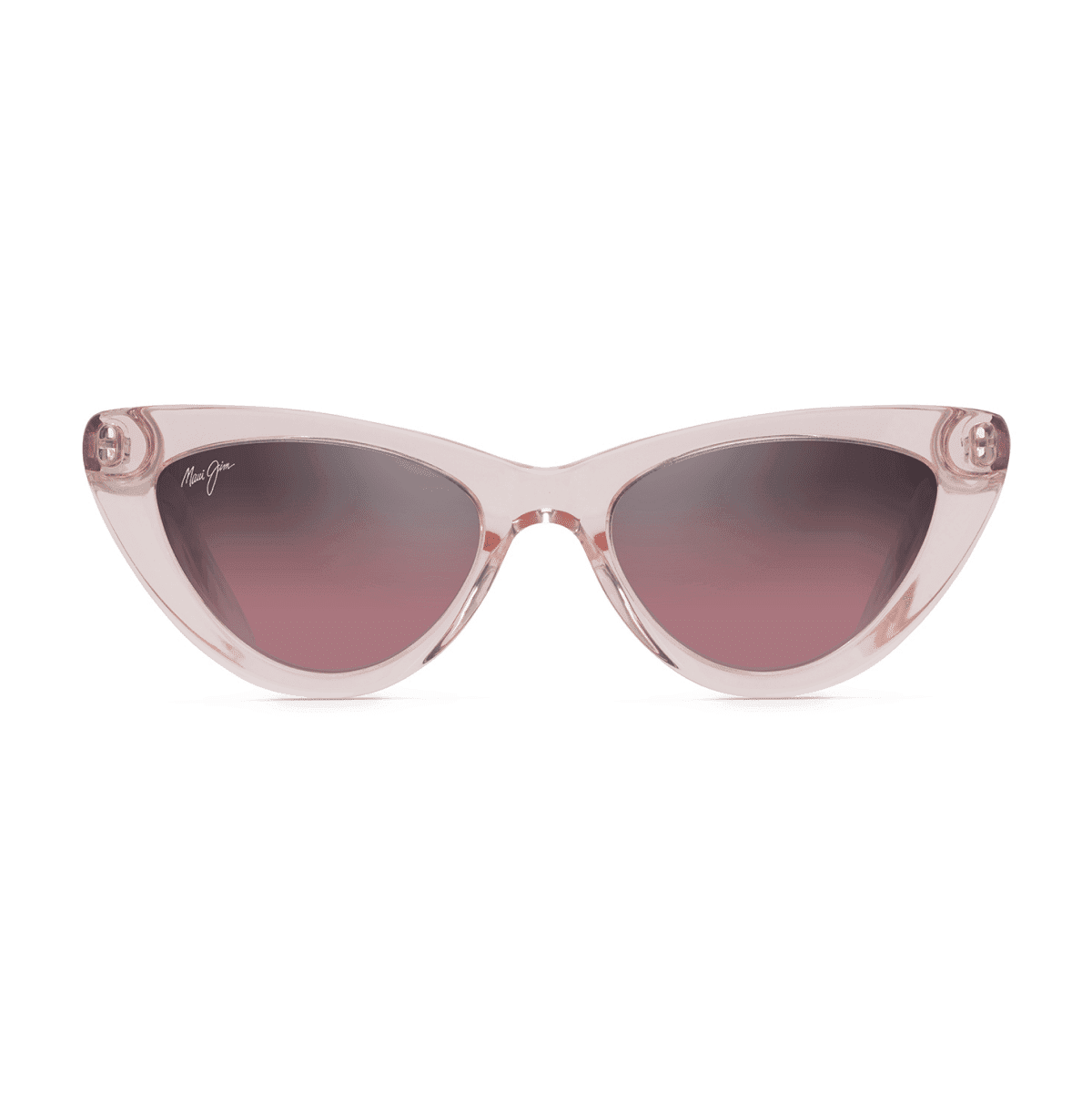 Maui Jim 891 LYCHEE Sunglasses - 09 ROSE TRANSLUCENT LIGHT PINK/, Medium