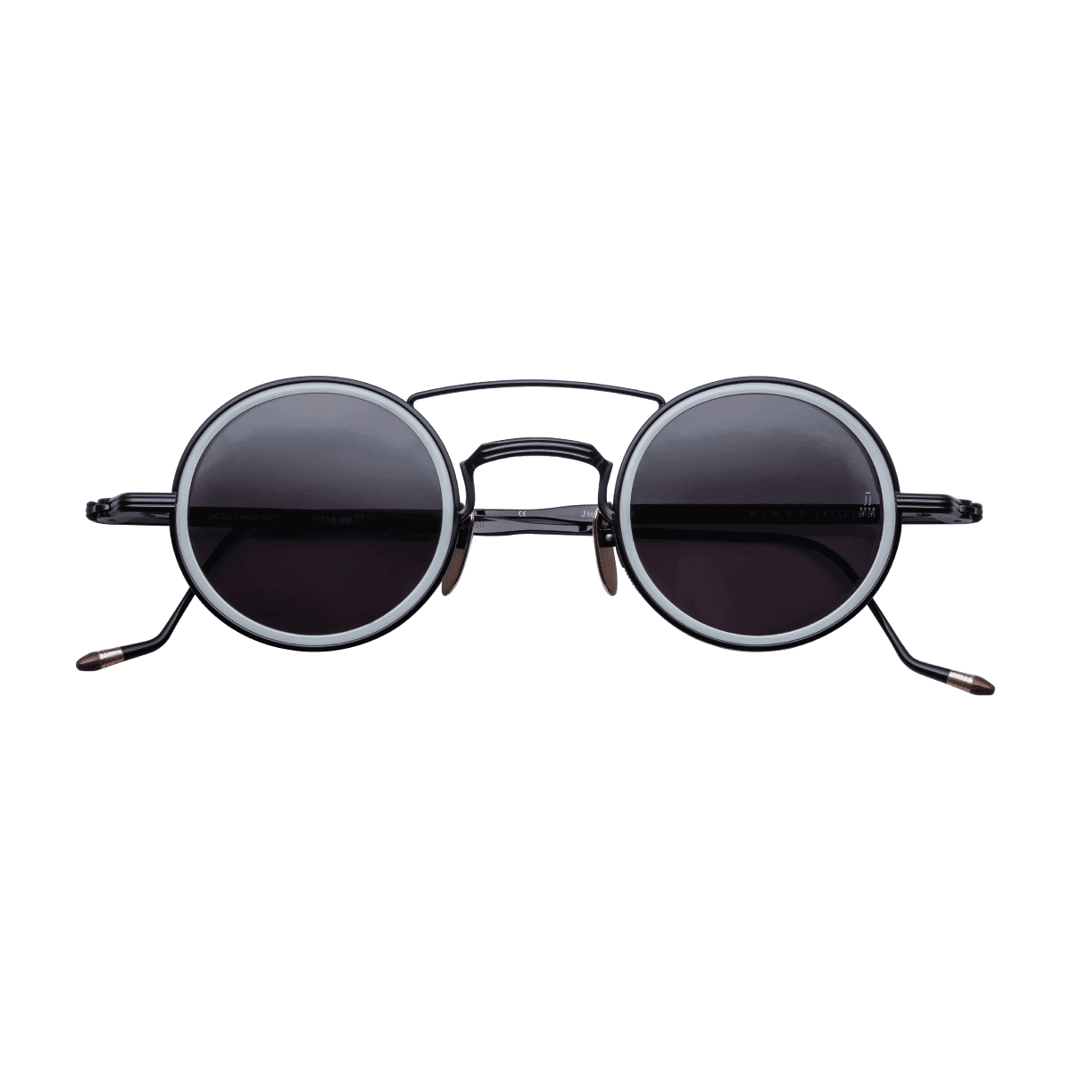 Jacques Marie Mage RINGO 2 Sunglasses - DOMINO, JET CR39, BLACK, CIRCA/, Small