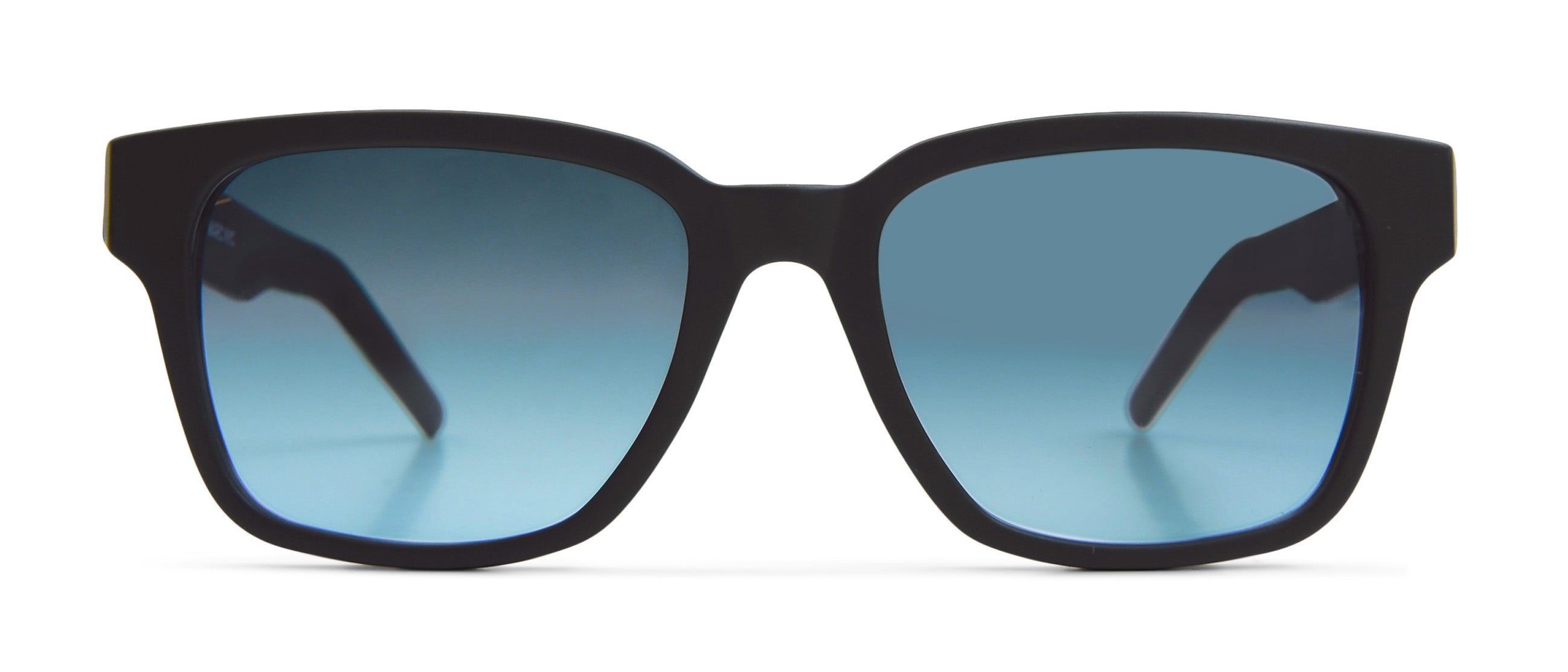 Matte Black Oak - Blue