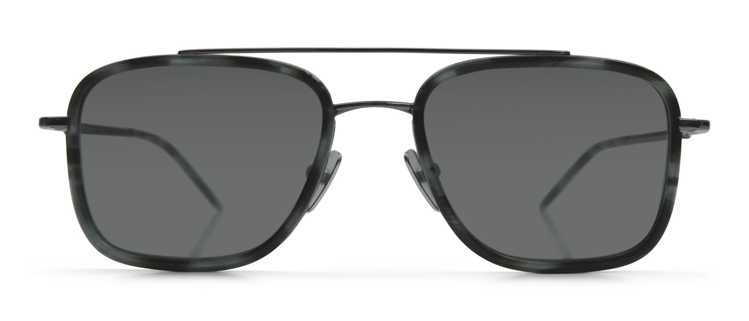 Gunmetal / Green Tortoise