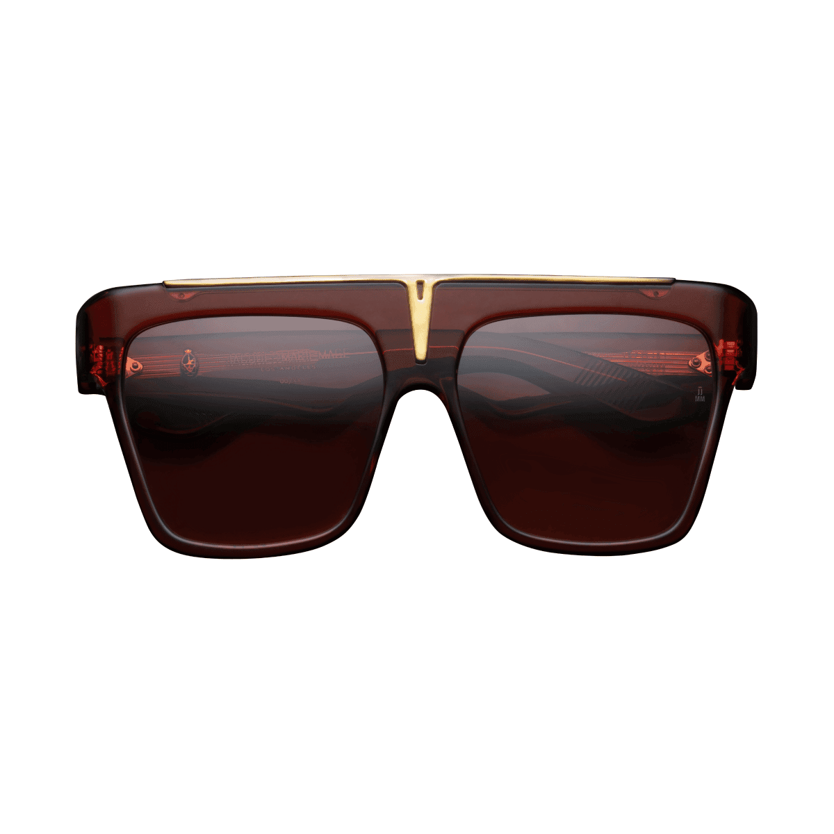 Jacques Marie Mage SELINI Sunglasses - UMBER DARK GOLD/, Medium / Large