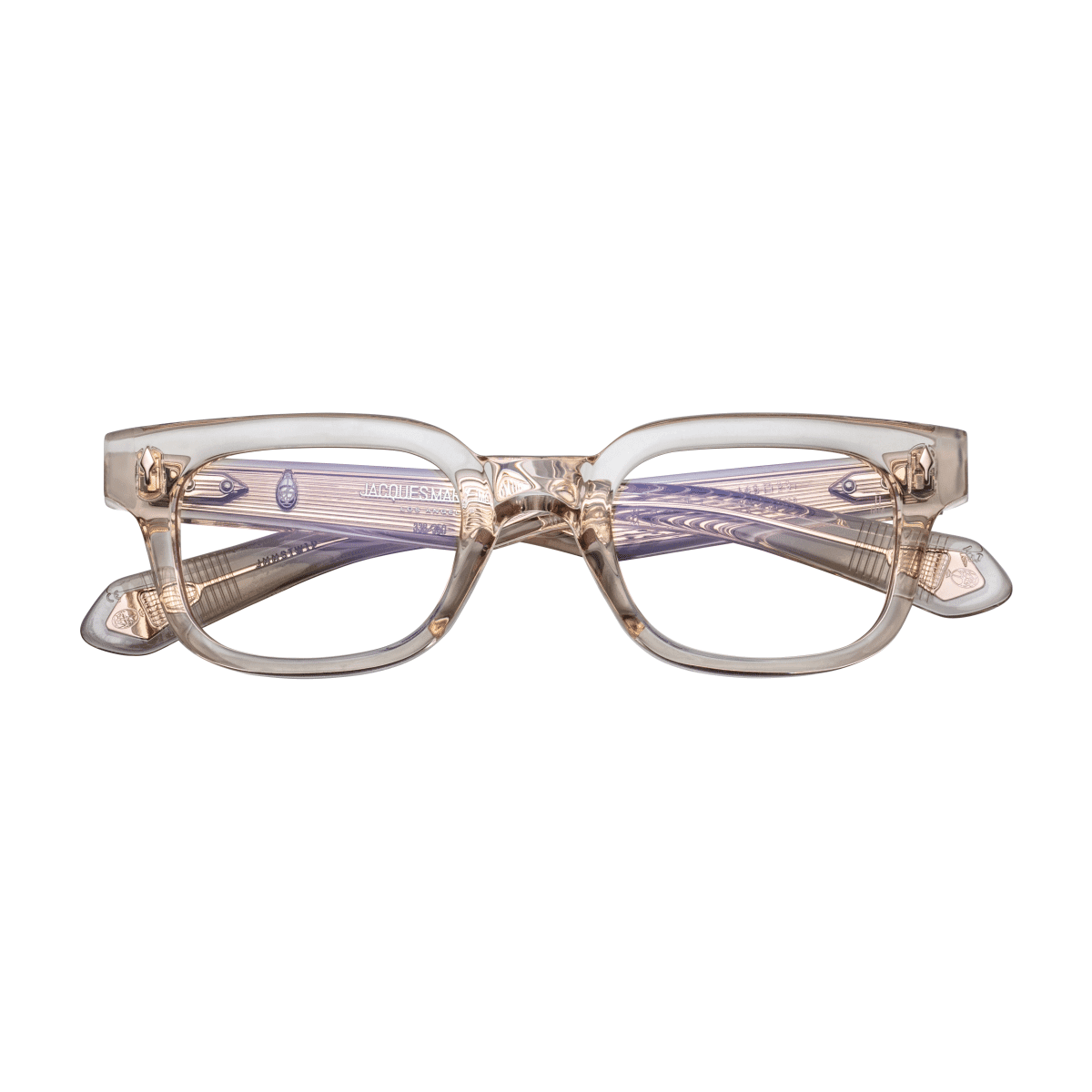 Jacques Marie Mage STEWART Eyeglasses - PEARL, SUPERLIGHT BRONZE LIGHT GOLD/, Small