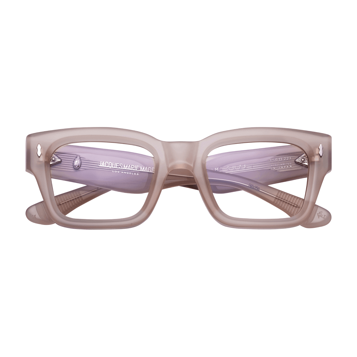 Jacques Marie Mage SUZE Eyeglasses - PINK QUARTZ, JMM SUPERLIGHT PINK CR/ 50//, Small