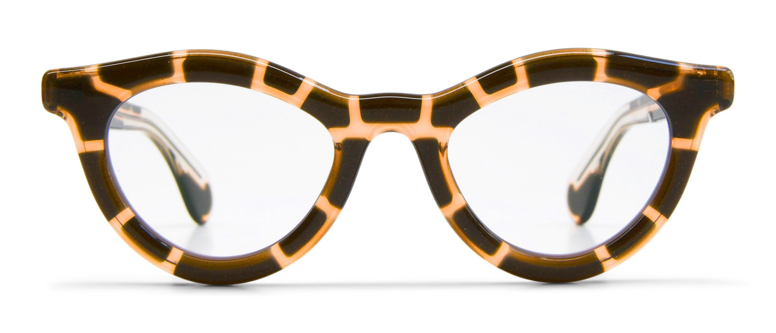 Transparent Brown Smoke Tortoise