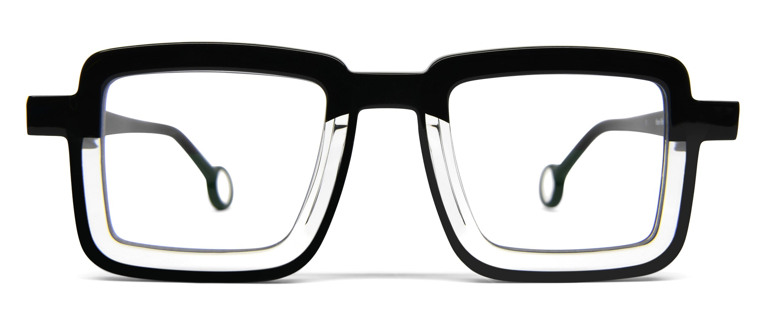 Black / Astrakhan / Transparent