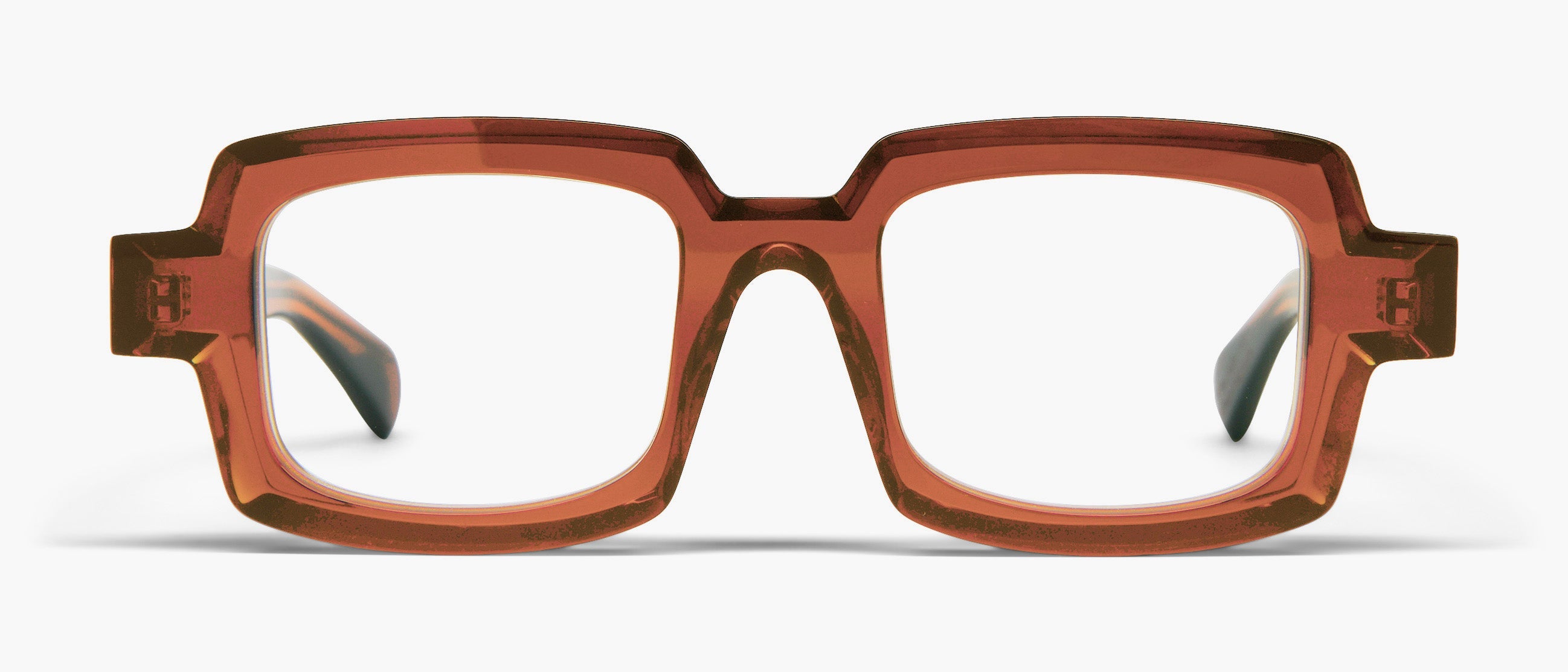 Transparent Red Brown